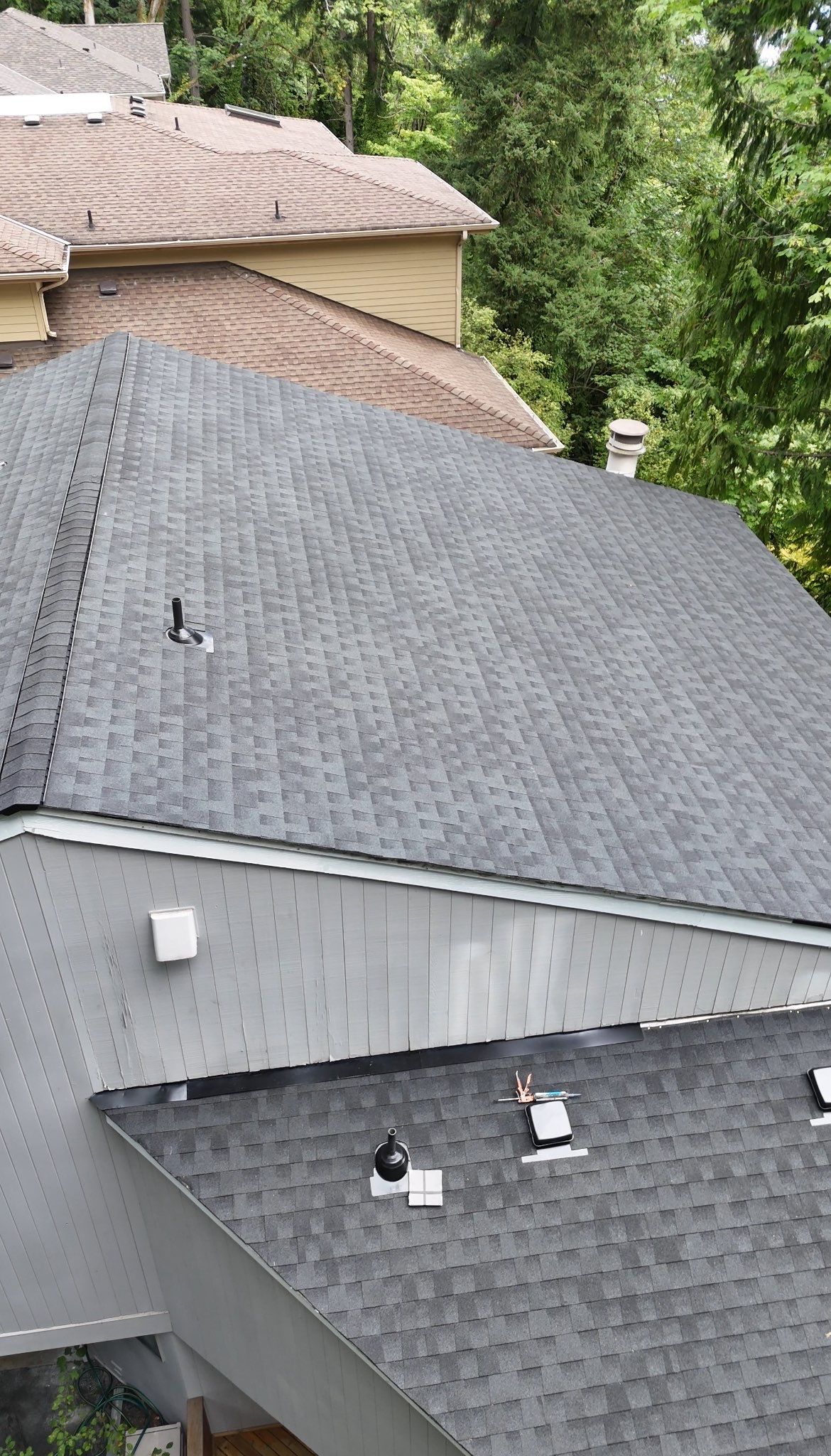 Residential Roofing Installation using GAF HDZ Shingles by Roofing Formula LLC