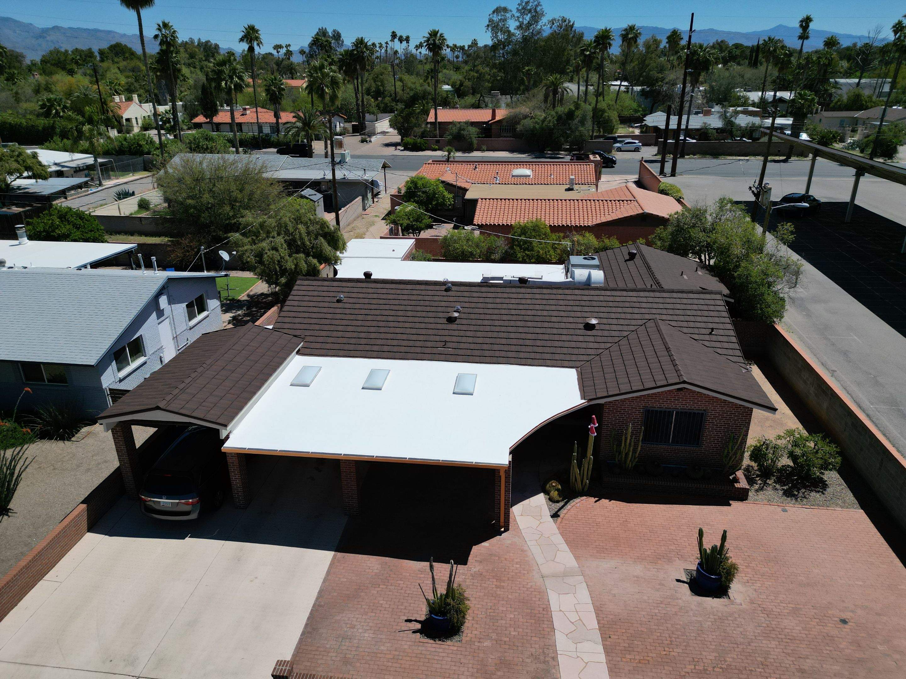 Barkwood Stone Coated Steel by Reimagine Roofing
