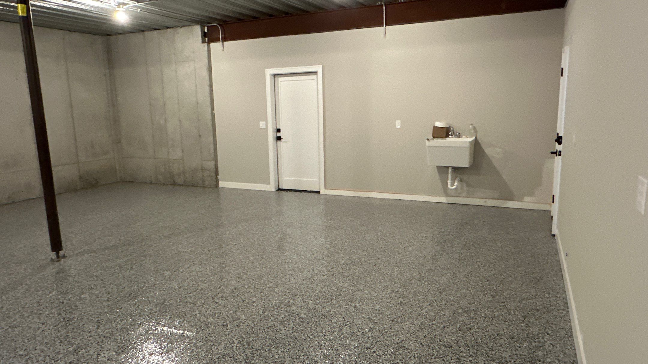 Kevin K. upgraded his garage floor  by Banner Garage
