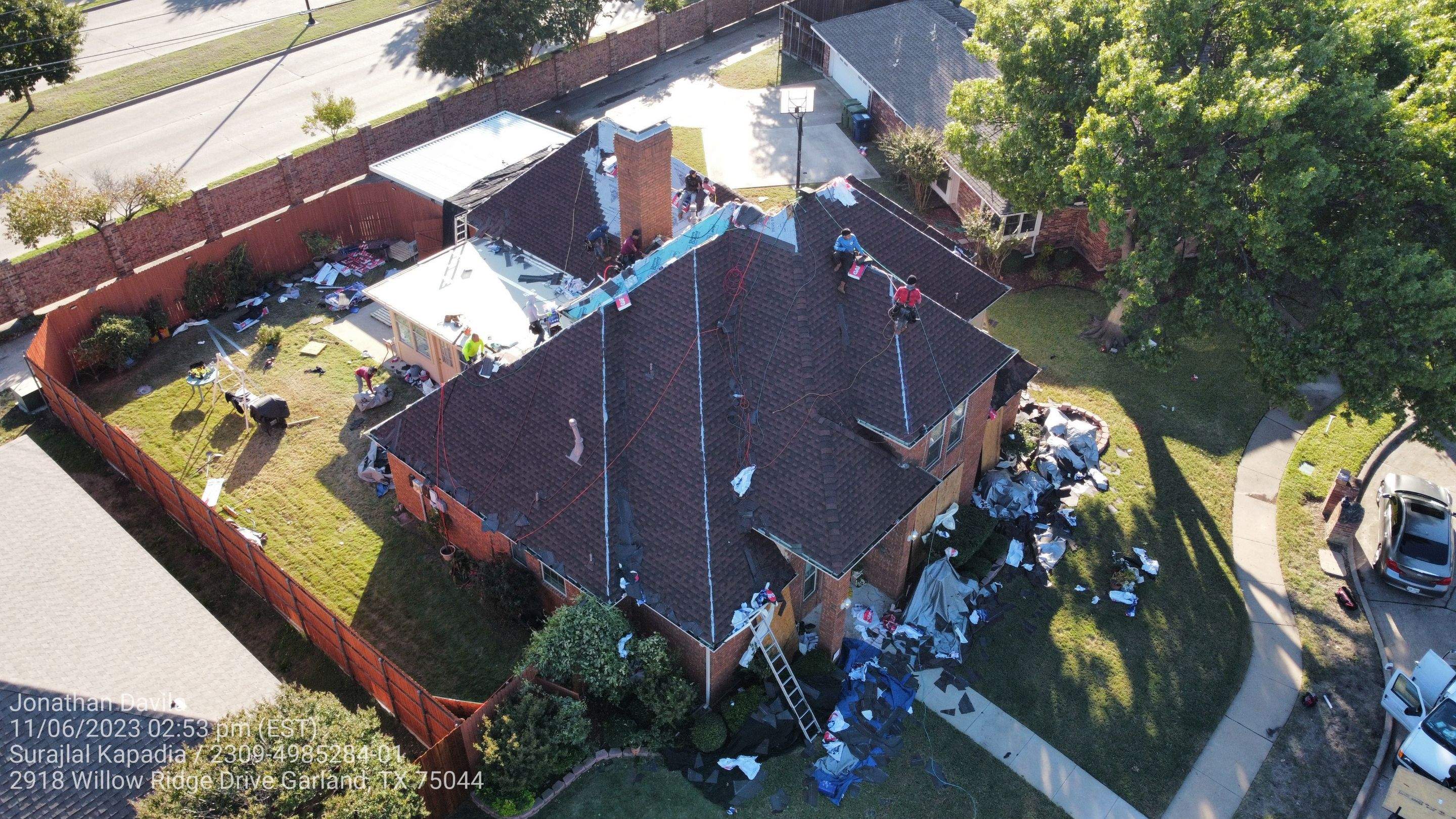 Project in Garland  by Zeus Exteriors