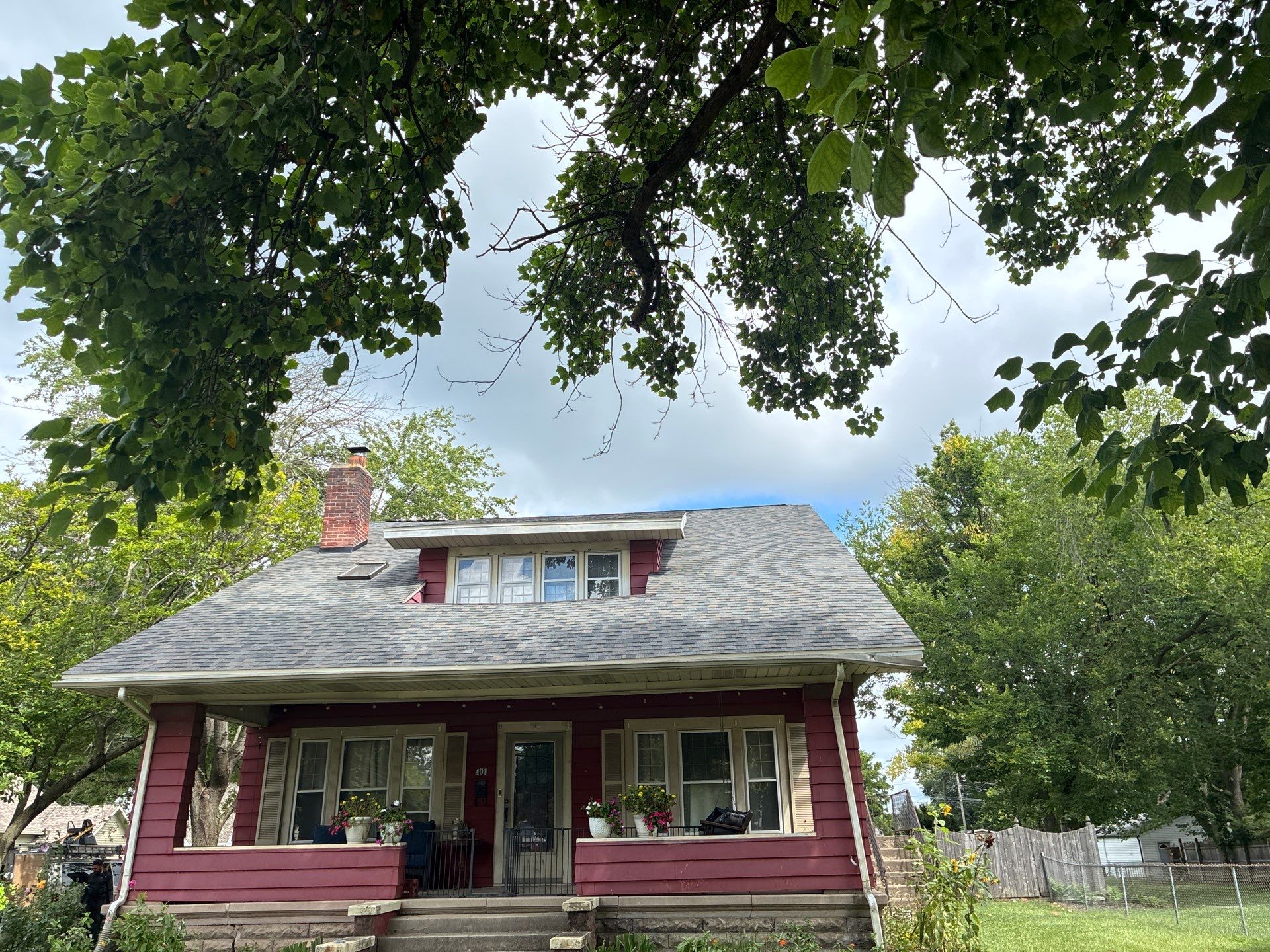 Project in Pendleton, IN by Rodeffer Roofing INC