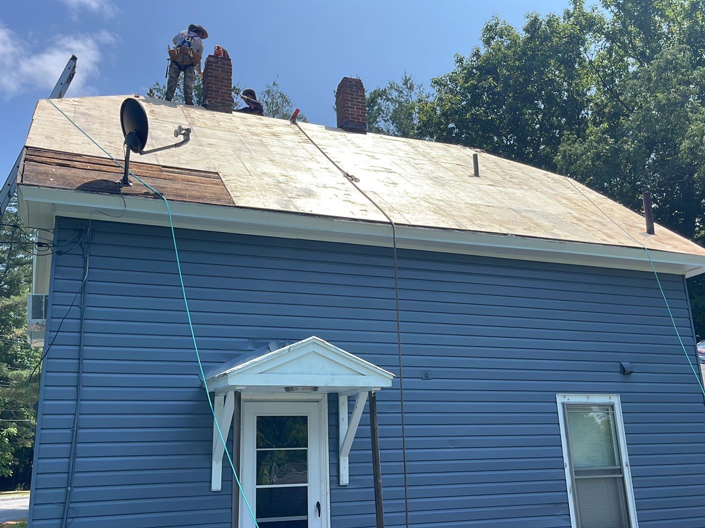 Residential Roofing Installation using GAF Timberline HDZ by Sensible Home Solutions