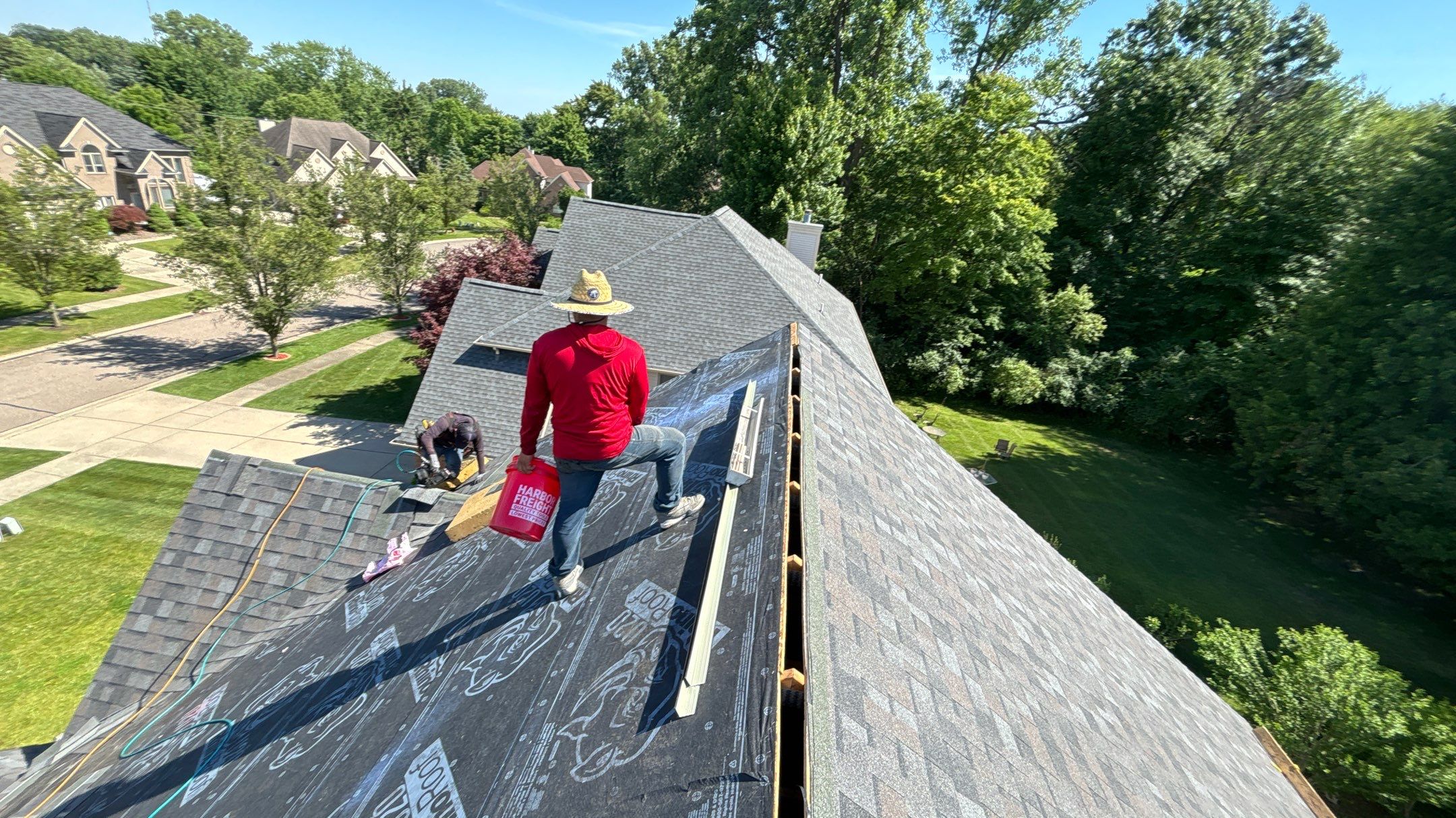 Roof Replacement using Owens Corning Duration by 180 Contractors