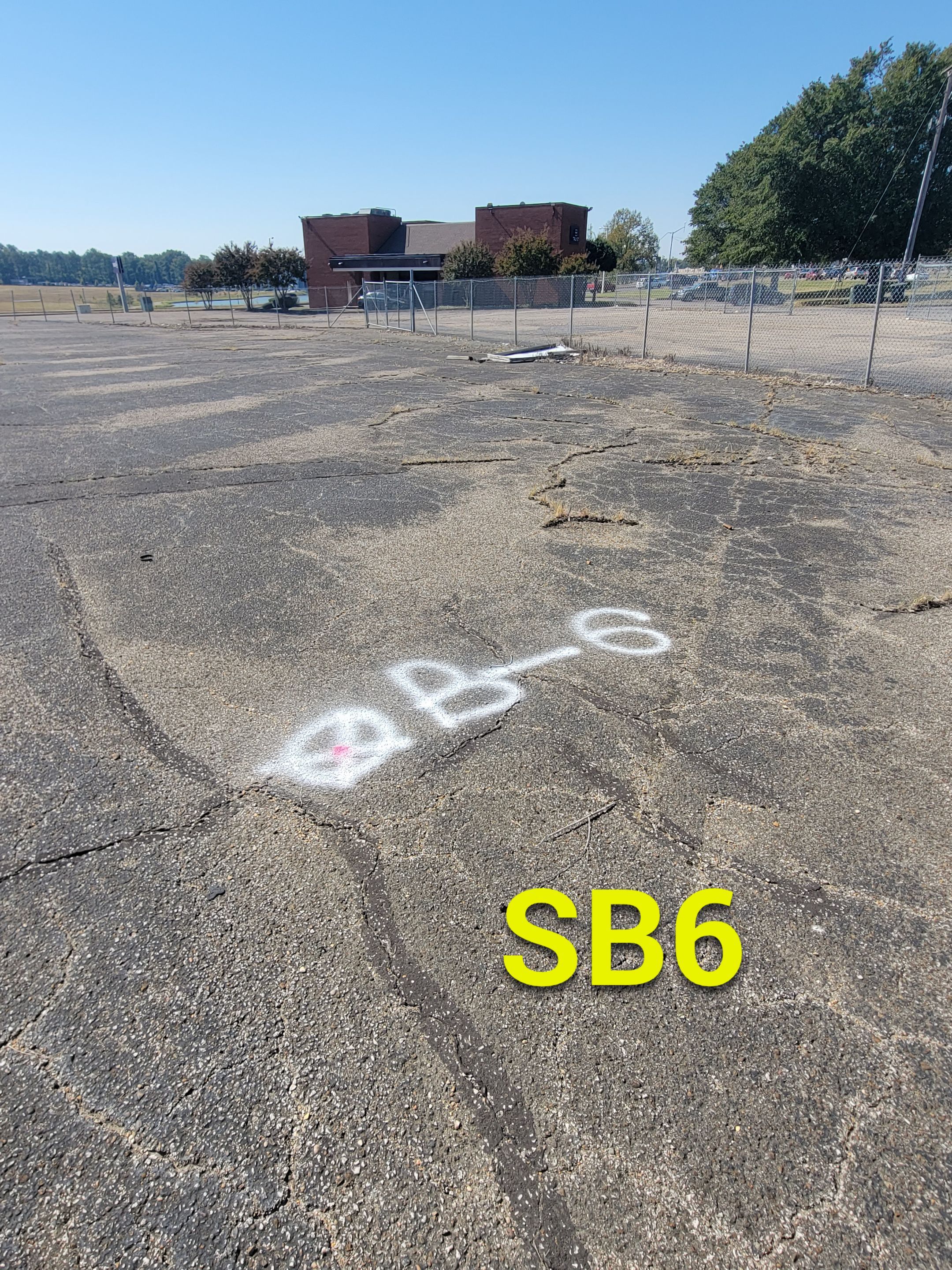 Soil Boring Locations by Alsip Locating Service, LLC