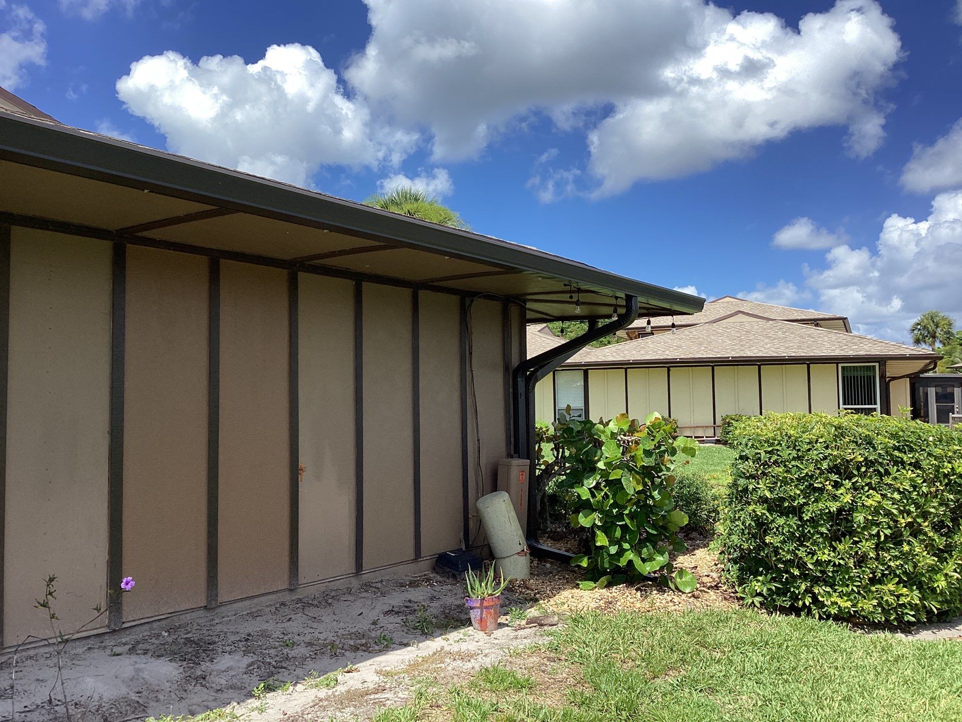 Custom Bronze Gutters Installation in Fort Myers FL by Gutter Professors