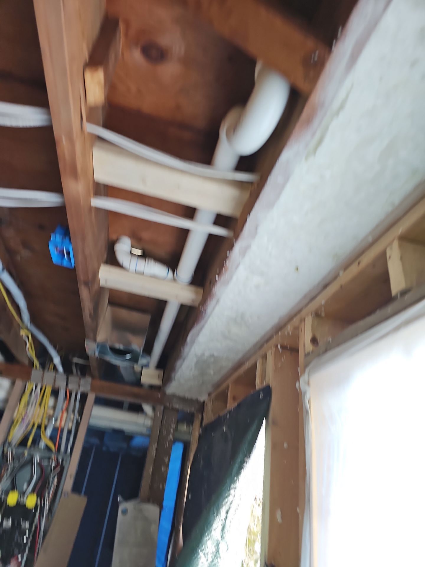 Basement Exterior Walls using Closed Cell Spray Foam by NYS Foam & Energy