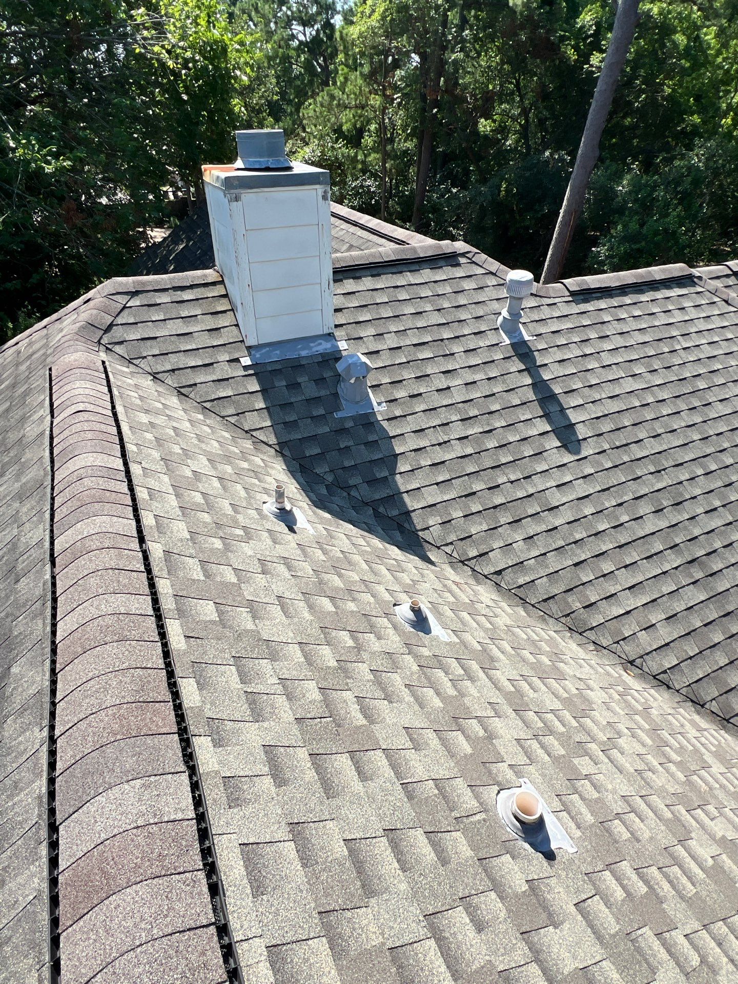 Hail Damage using Metal by Roof Repair Company