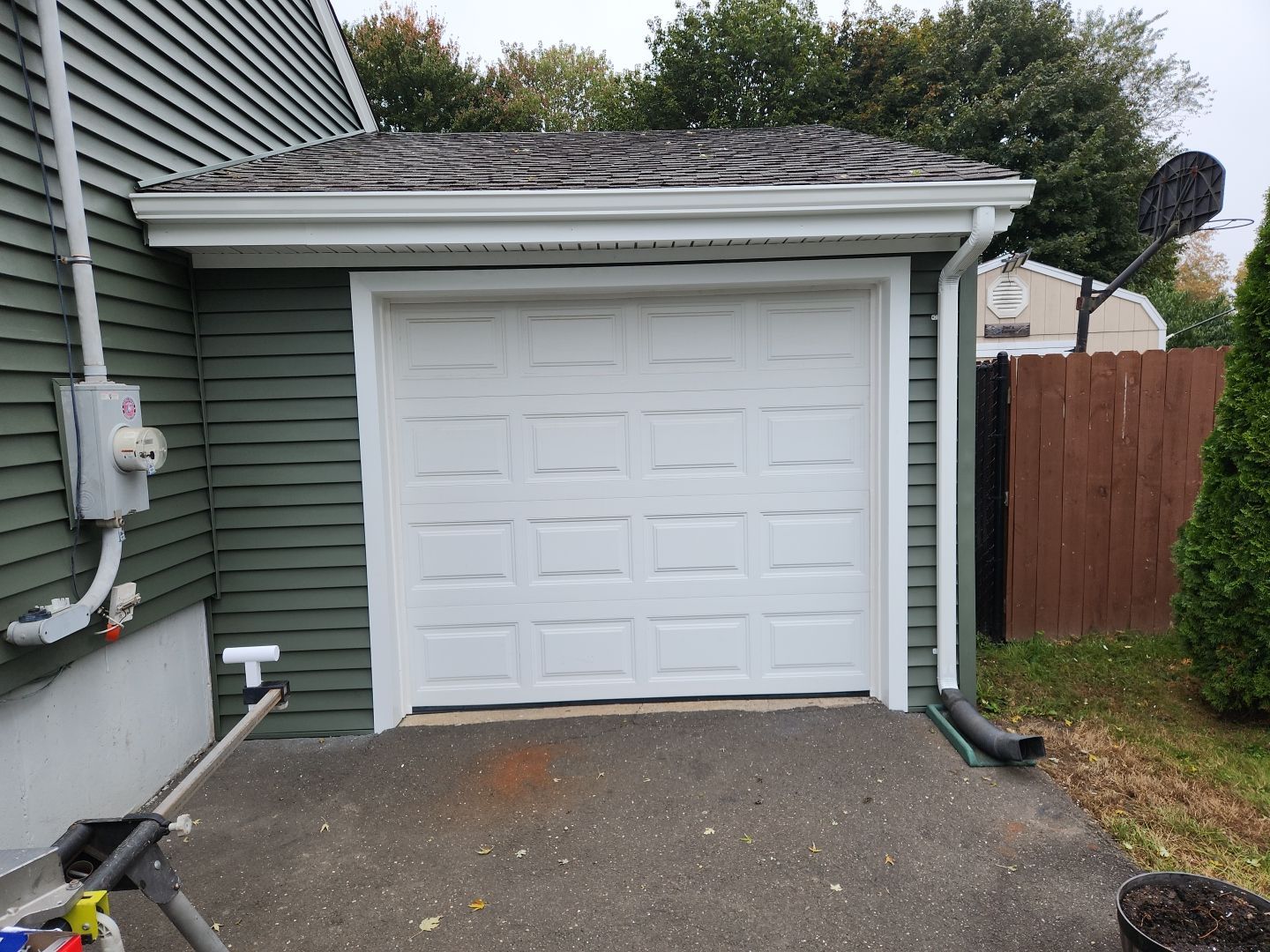Siding Installation using Certainteed Monogram Forest Green by A Plus Exterior