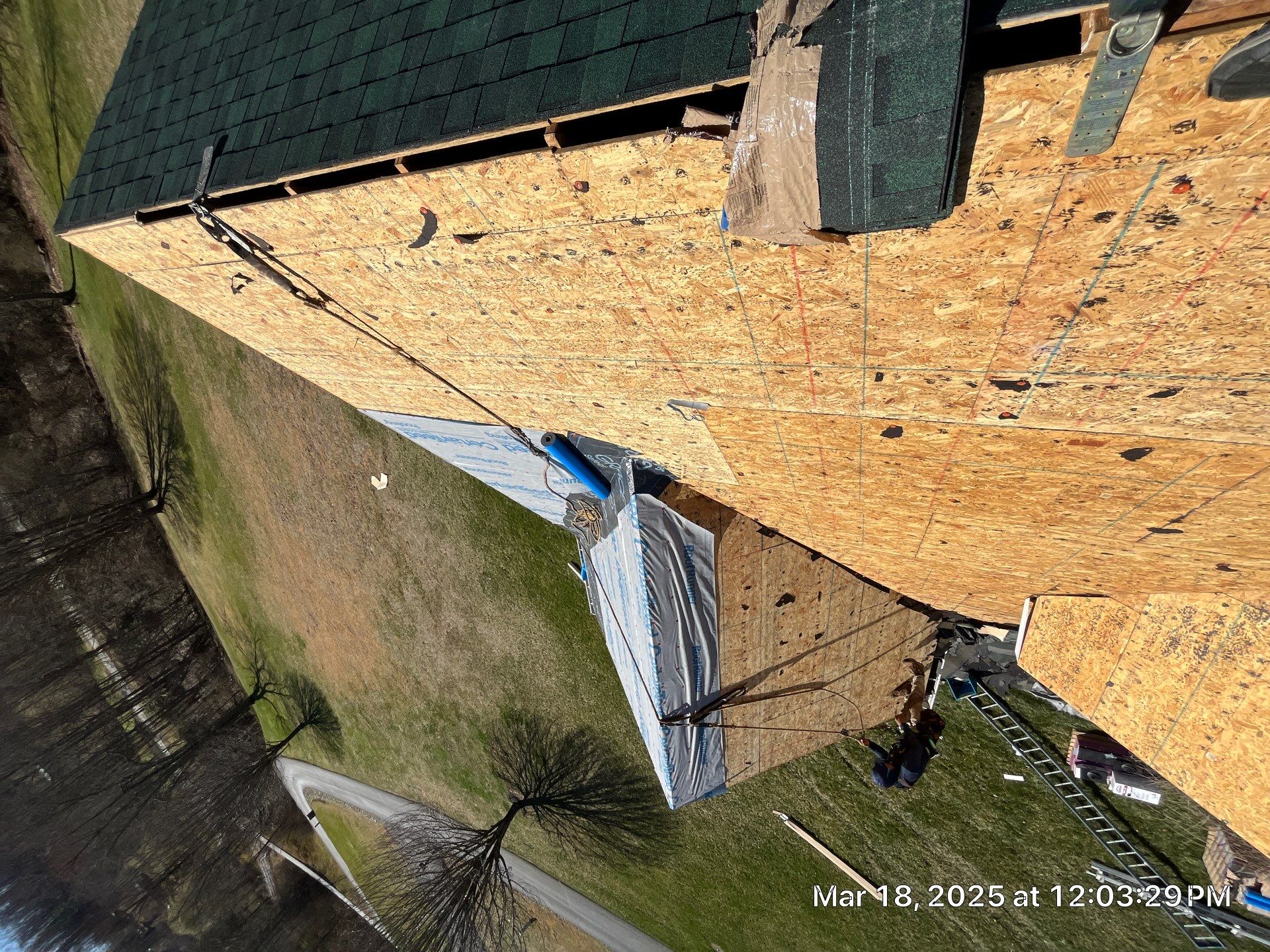 Residential Roofing Installation using Certainteed Landmark Pro Shingles by Fahey Roofing + Contracting