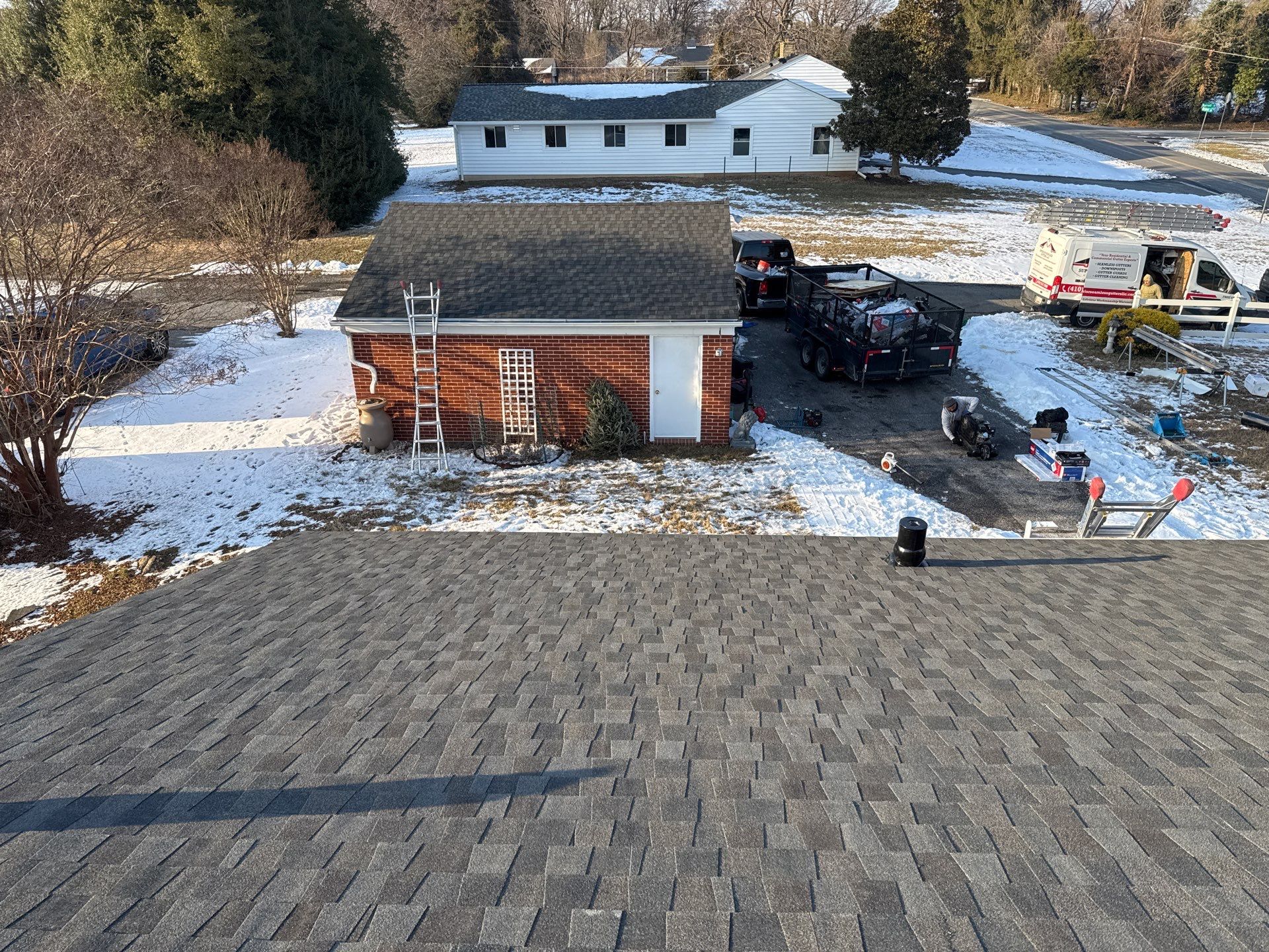 Residential Roofing Installation using GAF Timberline HDZ by Matter Construction, LLC