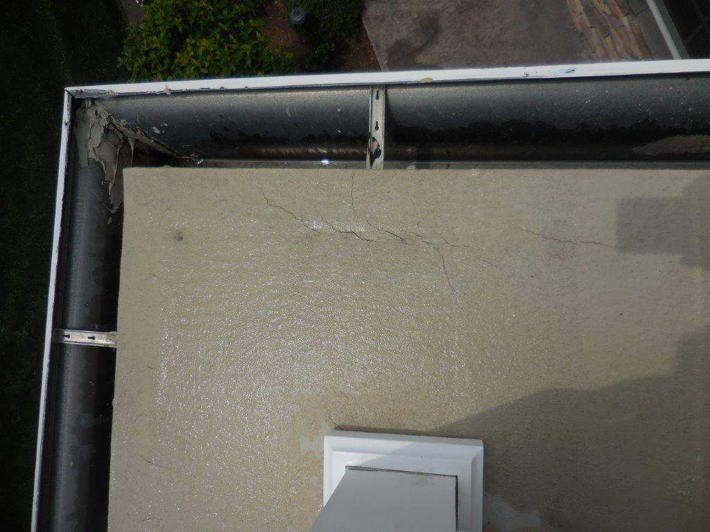 Sealant system over walk deck over house using Rubber coat and coatings by Straight Edge Roofing Inc