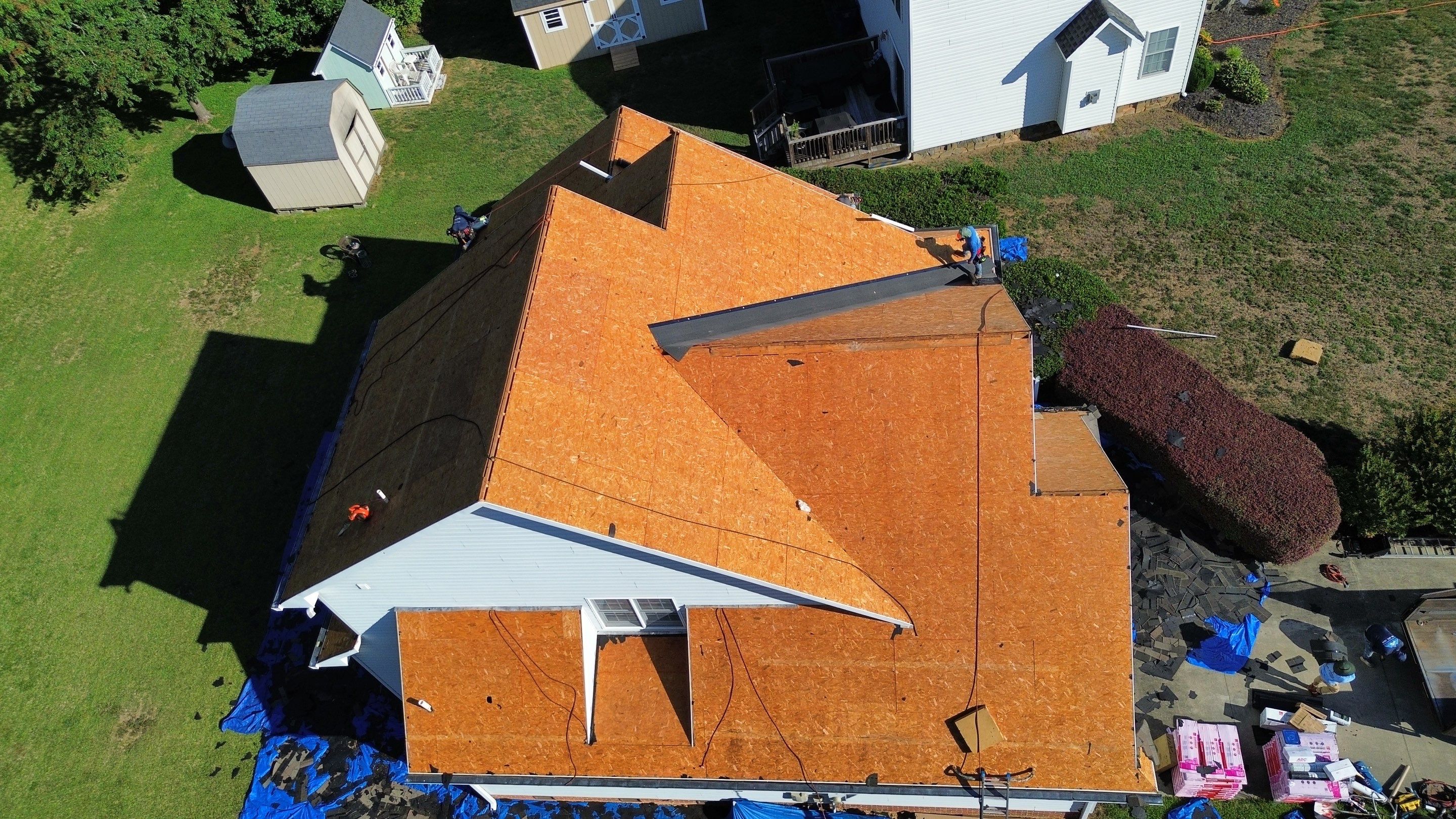 Residential Roofing Project – Gibsonville, NC by Carolina Professional Roofing, Inc  