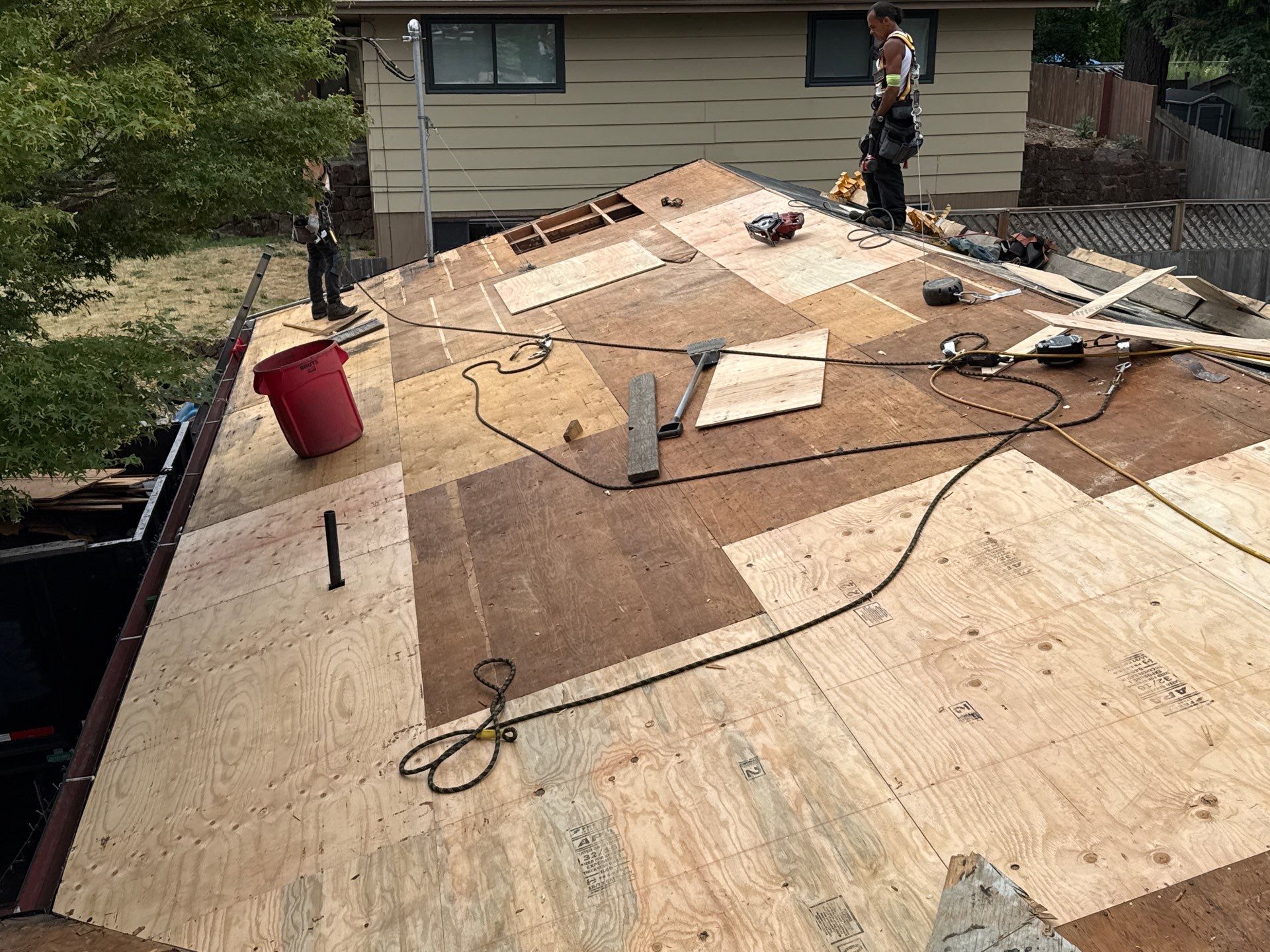 Project in Portland by Tom Leach Roofing