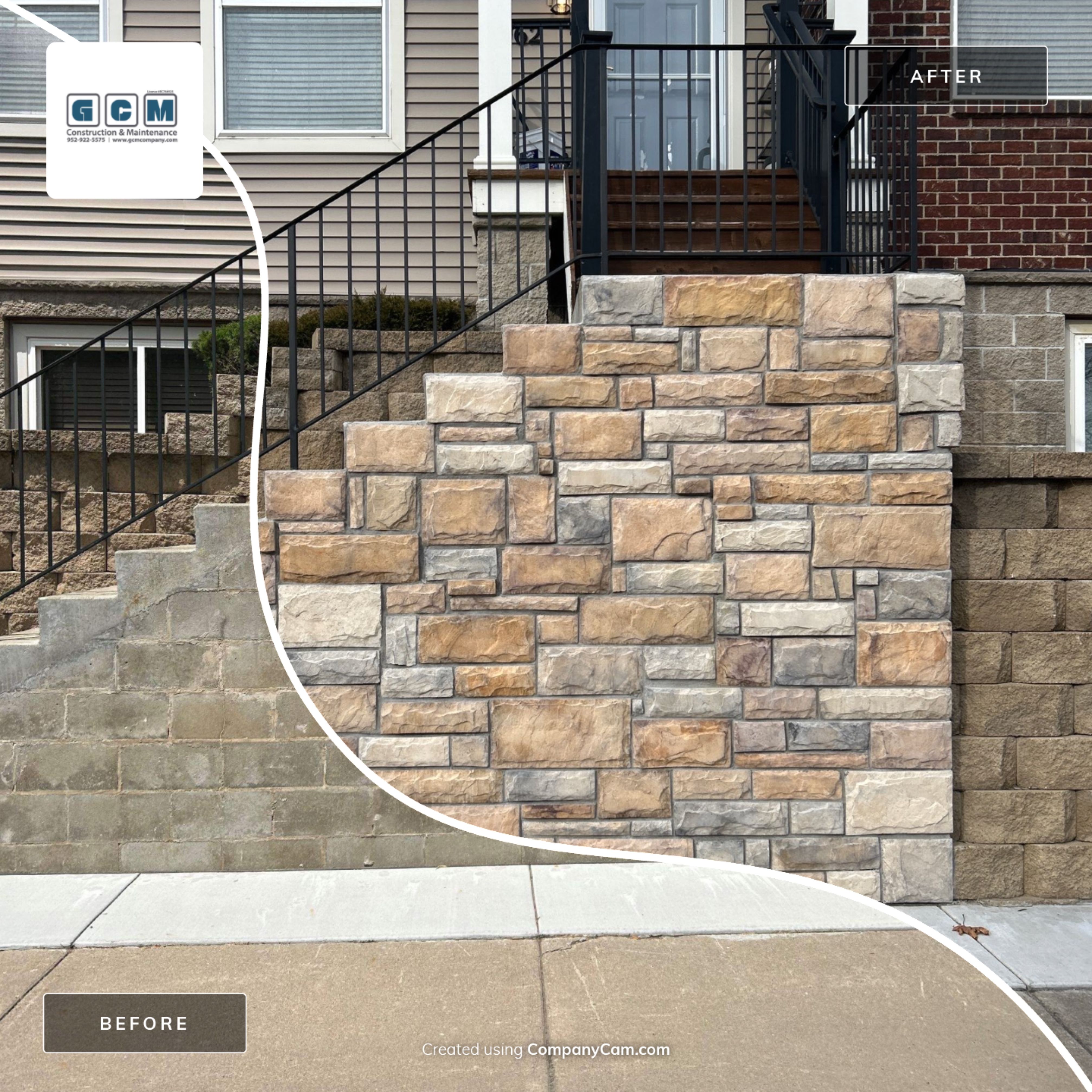 Stone Veneer  - Chaska, MN by Gassen Construction and Maintenance