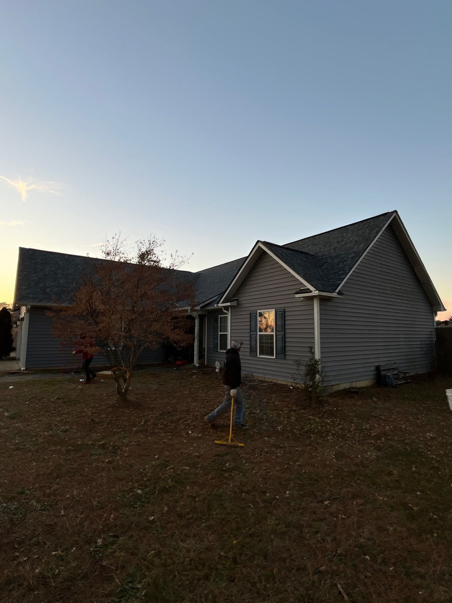 Owens Corning Slatestone Gray Shingles by Karcher Roofing & Construction