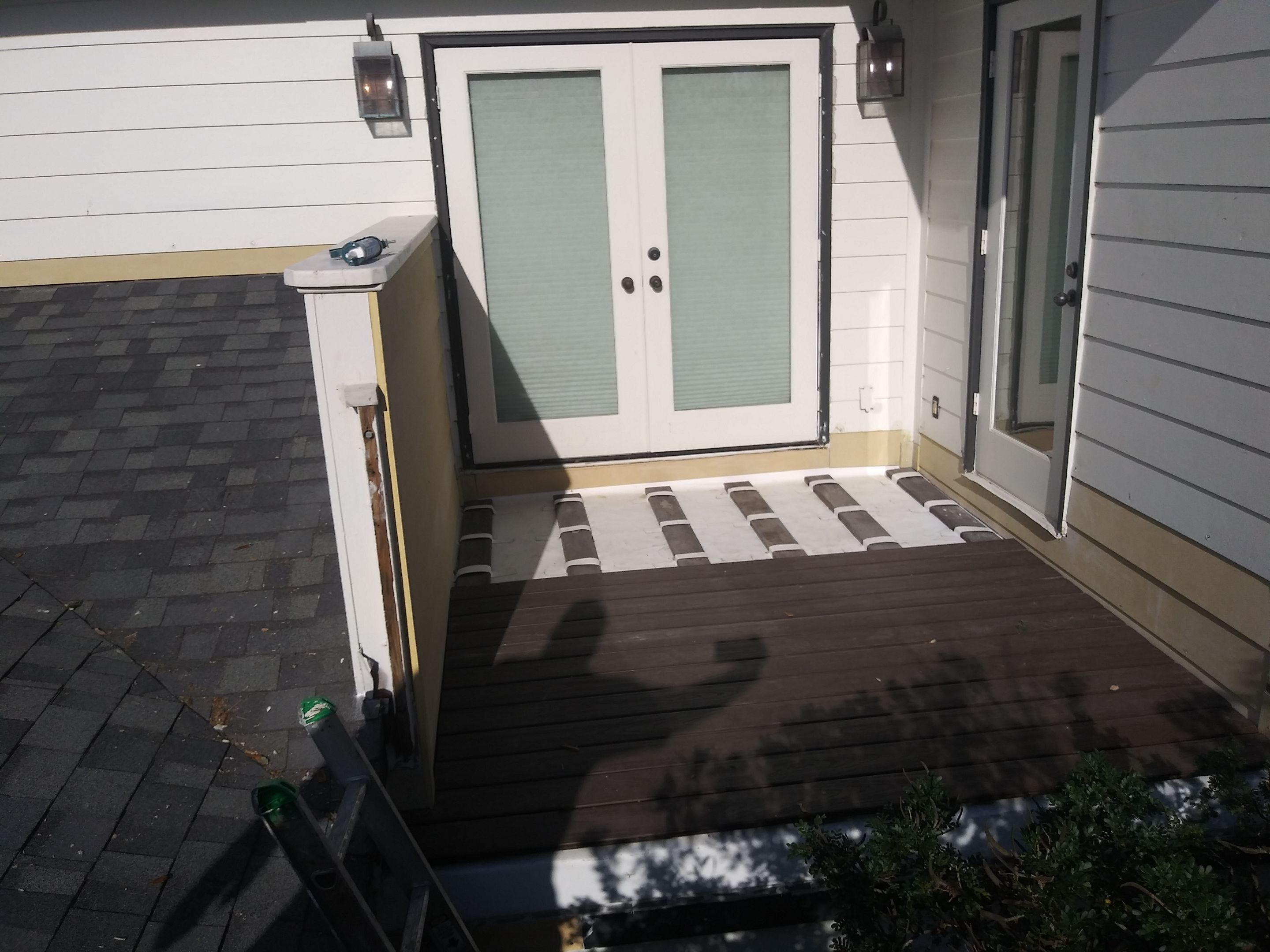 Walk Out Patio Cover by Bayfront Roofing and Construction