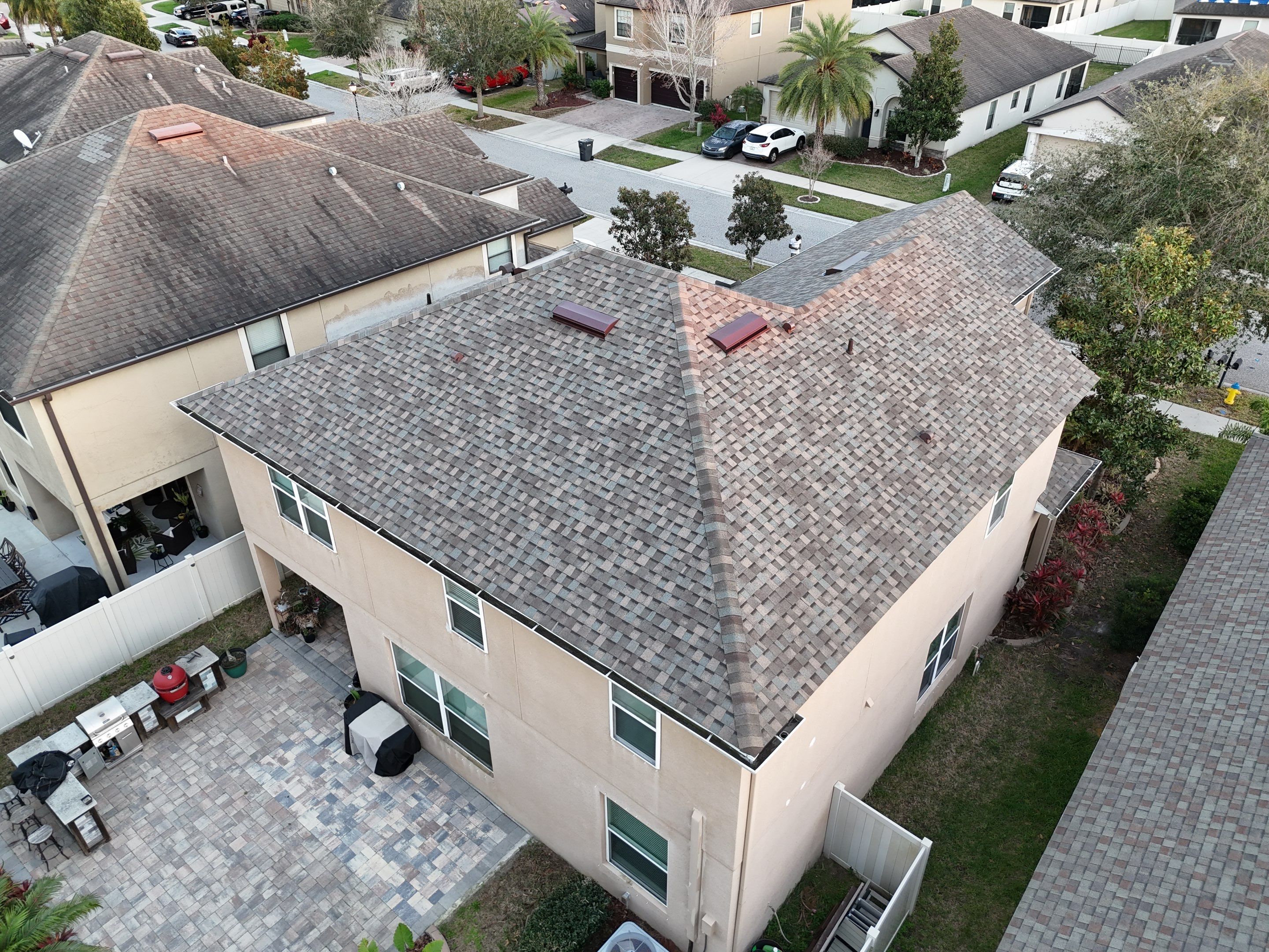 Roof Replacement in Ruskin FL. by Steadfast Roofing 