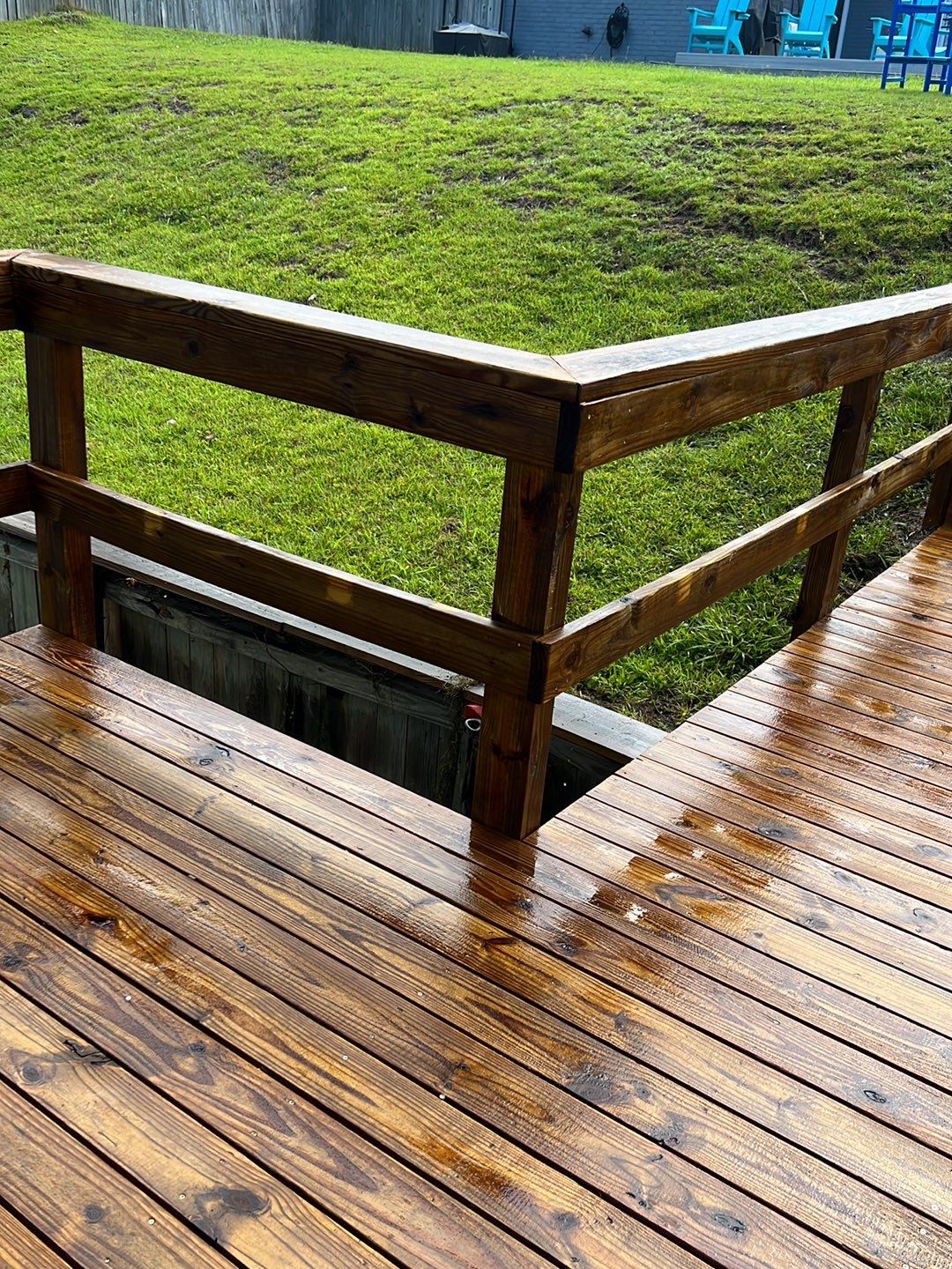 Dock using Wood Sealant by DuraSeal