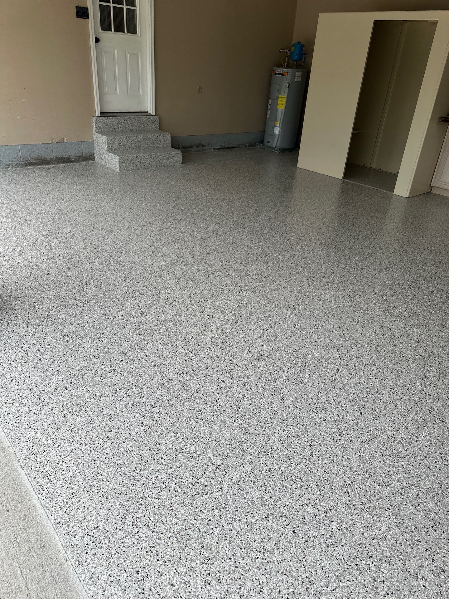 Garage Floor Coating using Coyote by My Garage Floor Guys