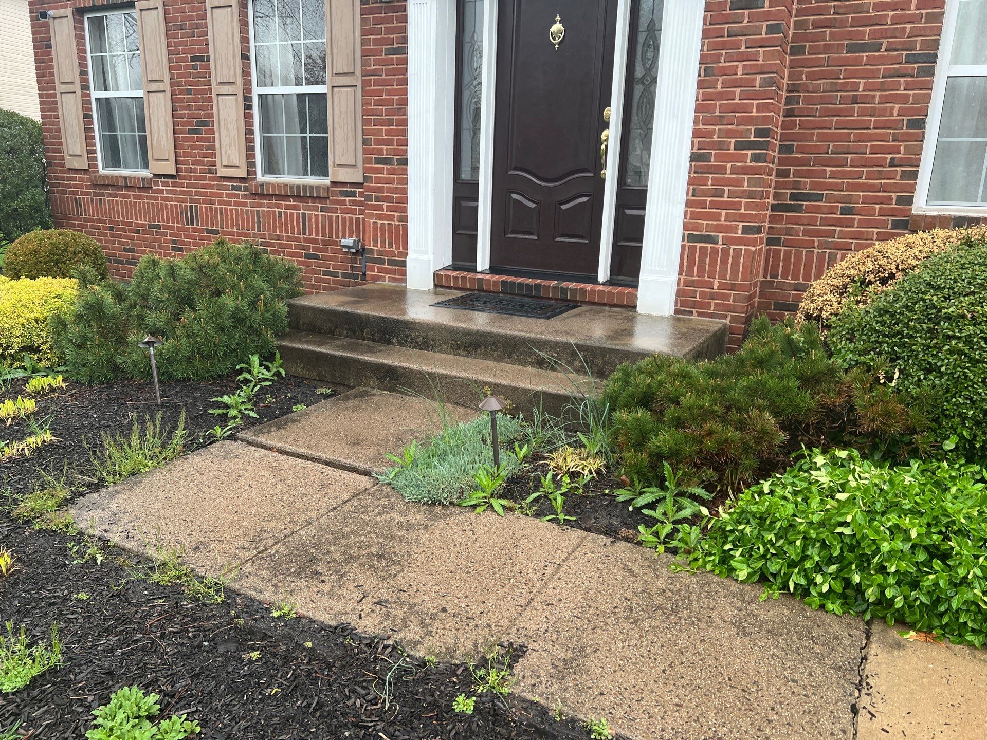 Walkway + Porch Remodel - Yardley, PA by Architectural Concrete Design