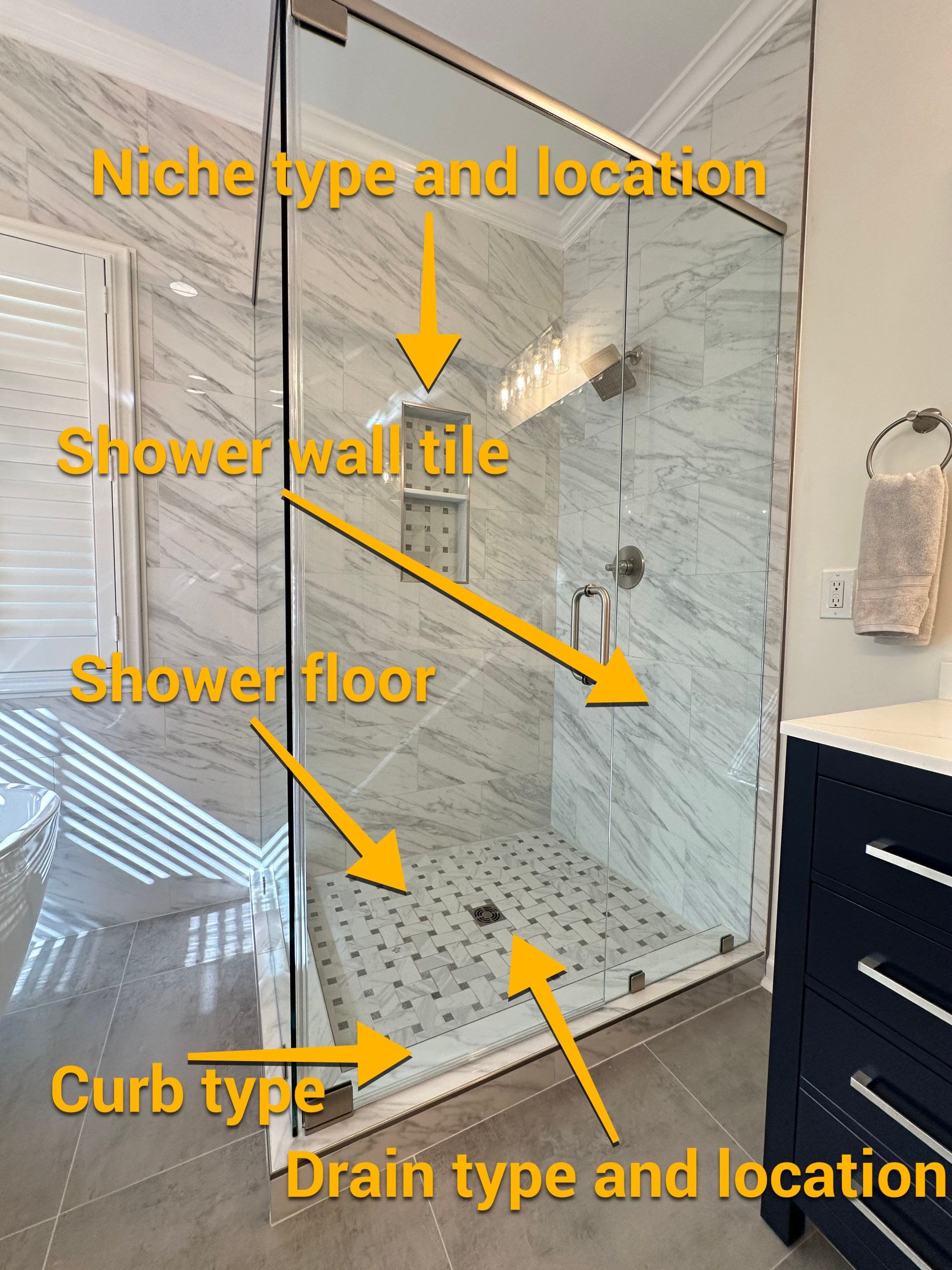 Bathroom Remodel in Brentwood by Music City Improvements