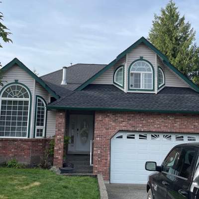 Residential Re-Roof using GAF timberline HDZ Charcoal