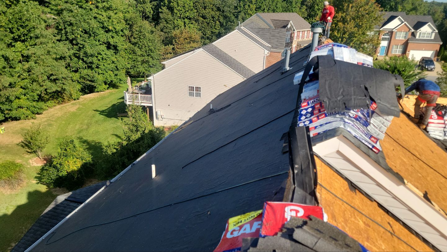 Roof Installation using GAF Timberline HDZ by ExteriorPros