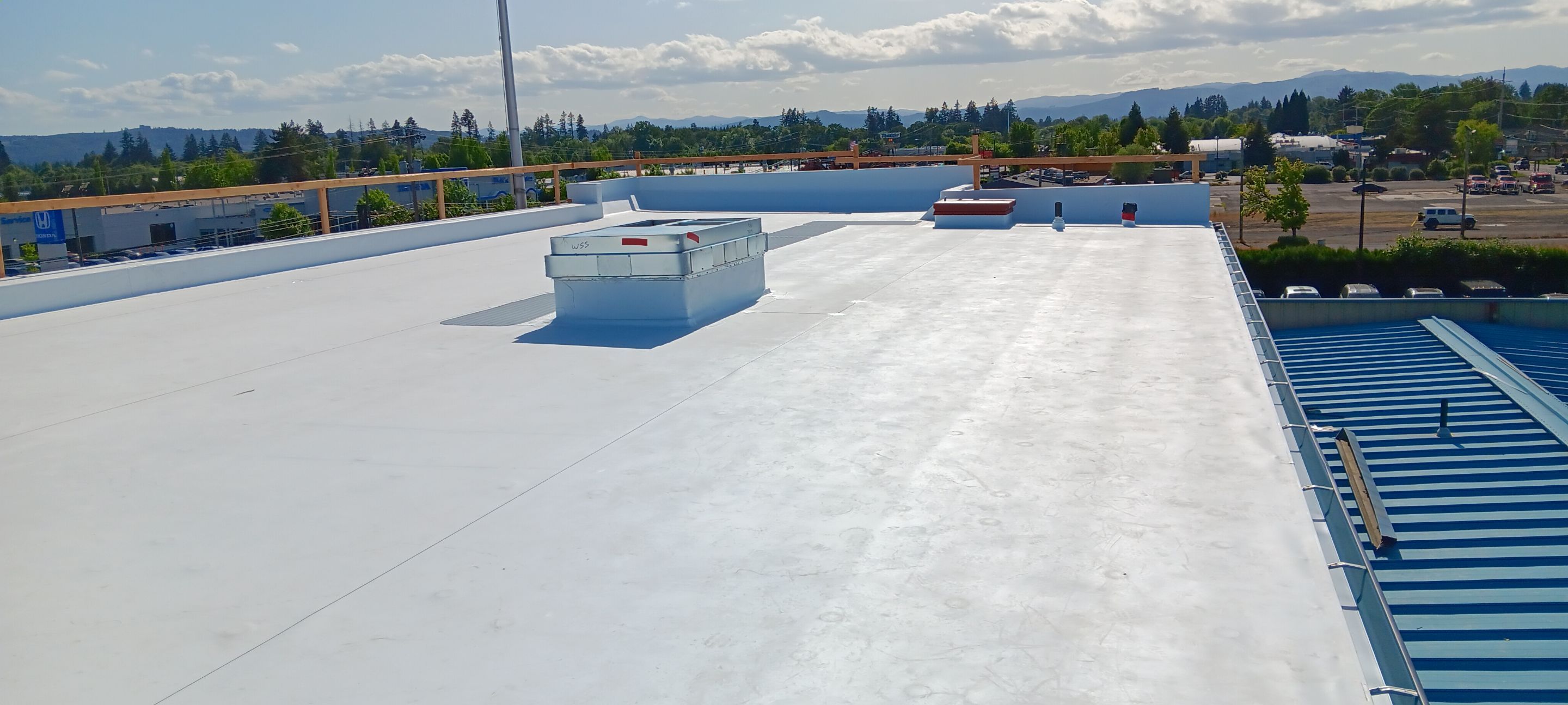 Commercial Roofing Replacement using TPO by Vitan Construction LLC 