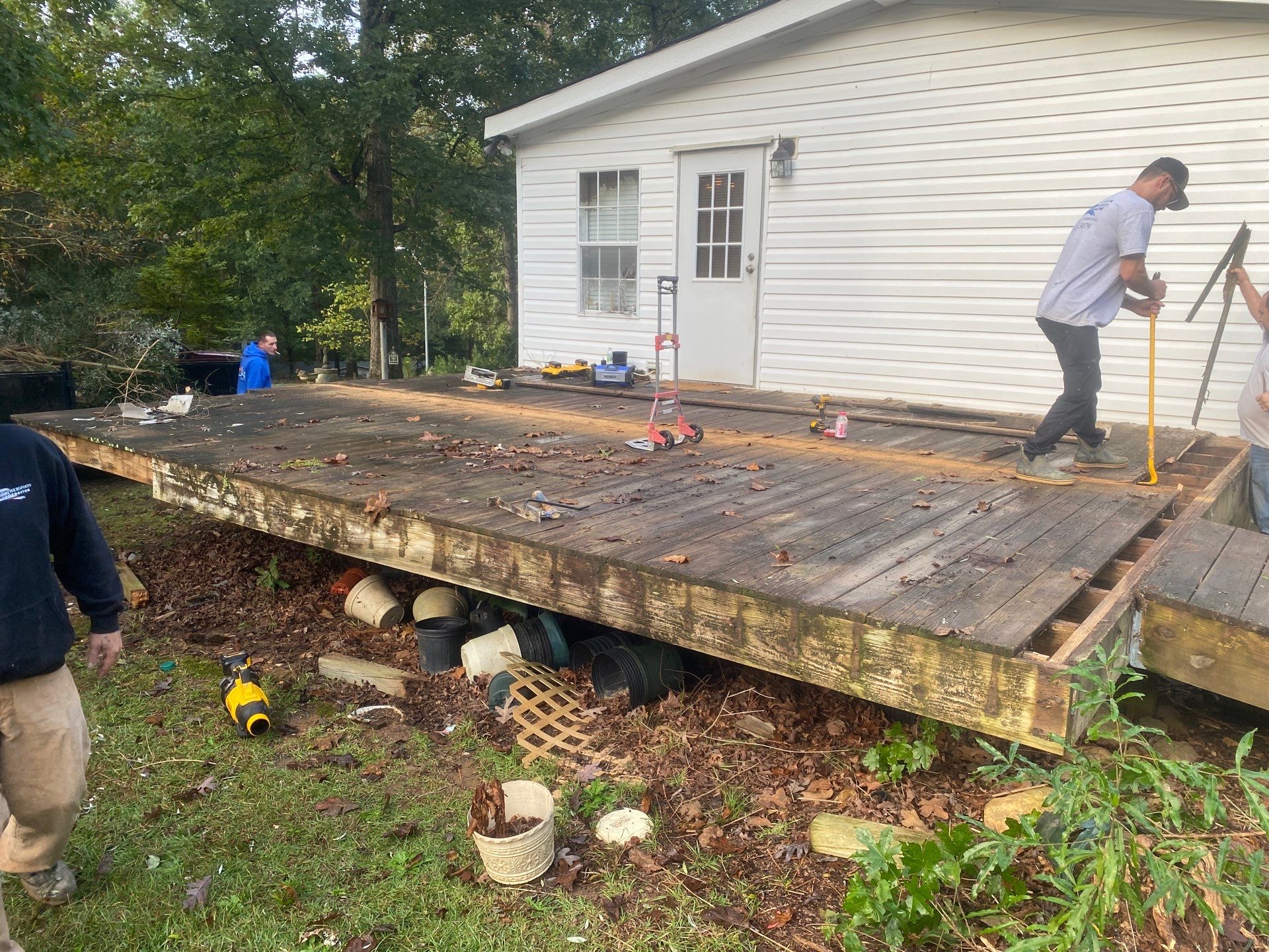 Deck Rebuild by Billy Weatherspoon Contractor