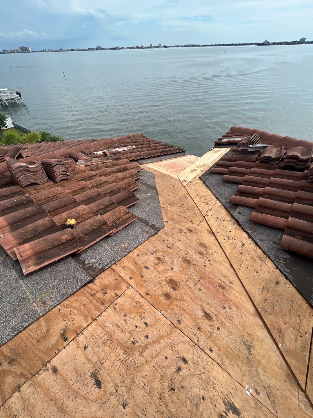 Residential Roofing Repair using Concrete Roof Tile by RoofSmith of Tampa Bay