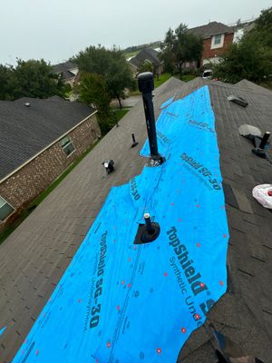 Residential Roofing Repair using Owen's Corning Duration (Lifetime) Shingles