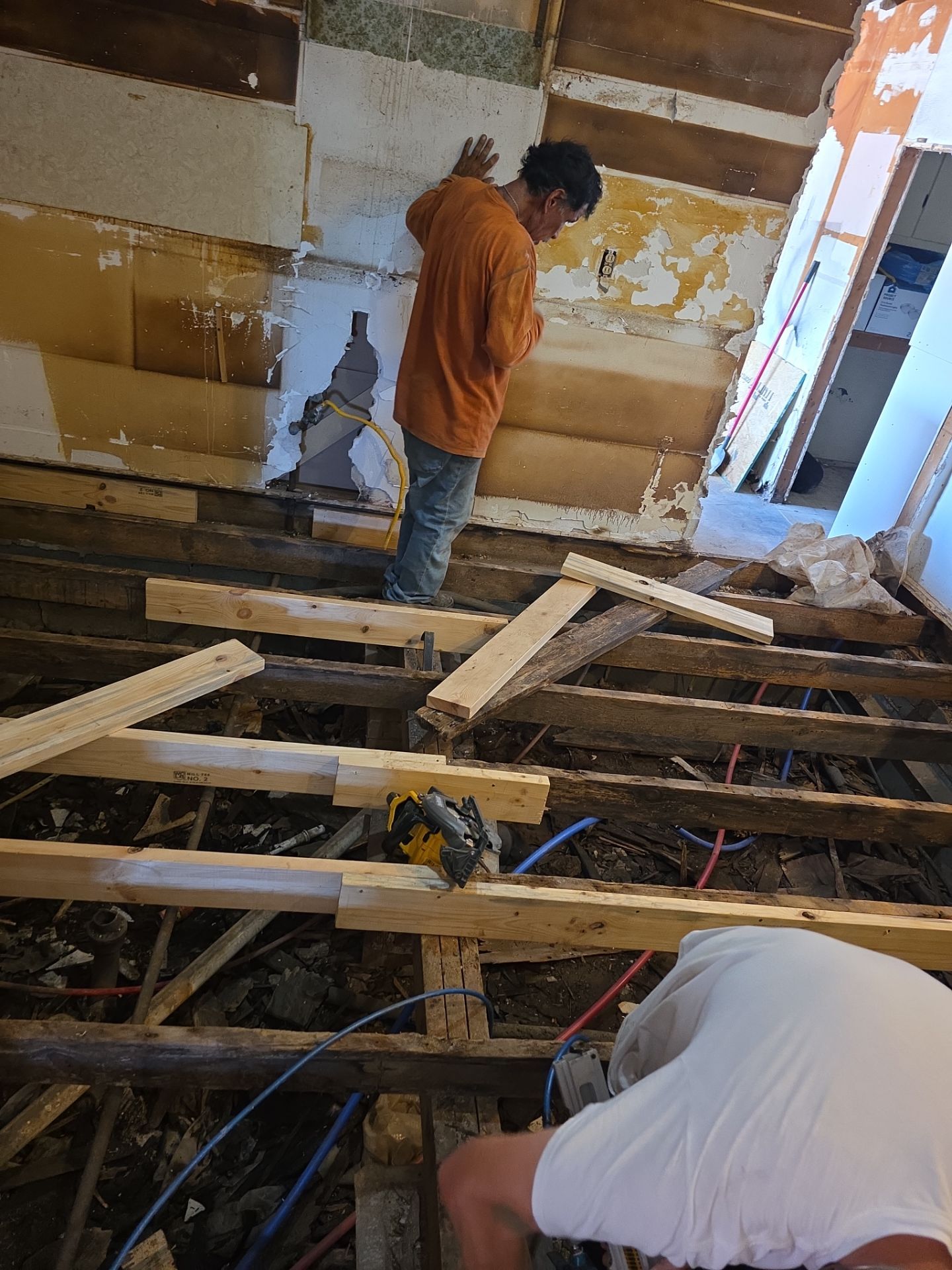 Restoration of an abandoned home - Project in Midland, TX by Harden Enterprise Services LLC