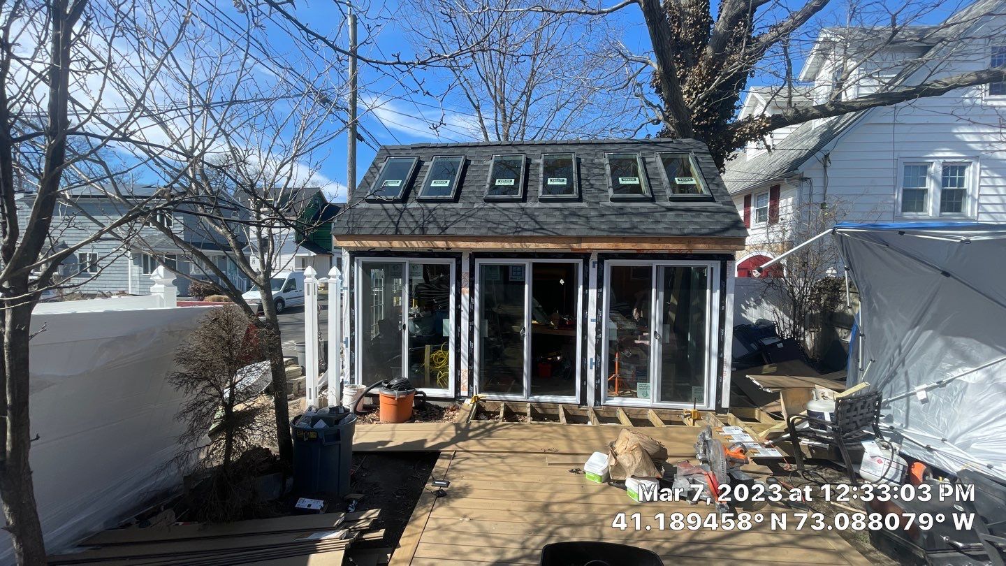 Siding Installation using Hardie Plank Aged Pewter by A Plus Exterior