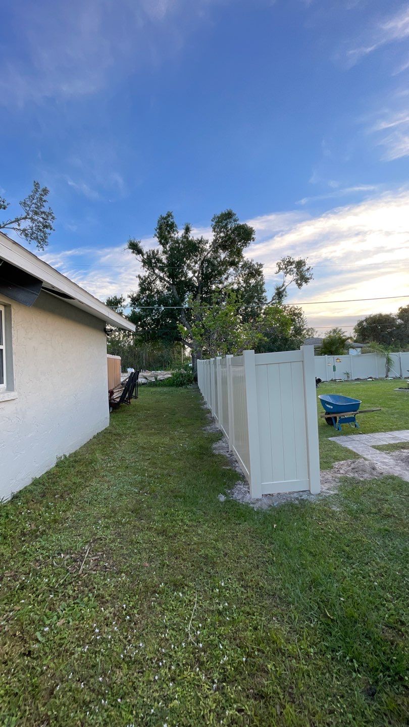 Vinyl Fence Installation using Vinyl Privacy Fence  by Asap fence and gates, LLC