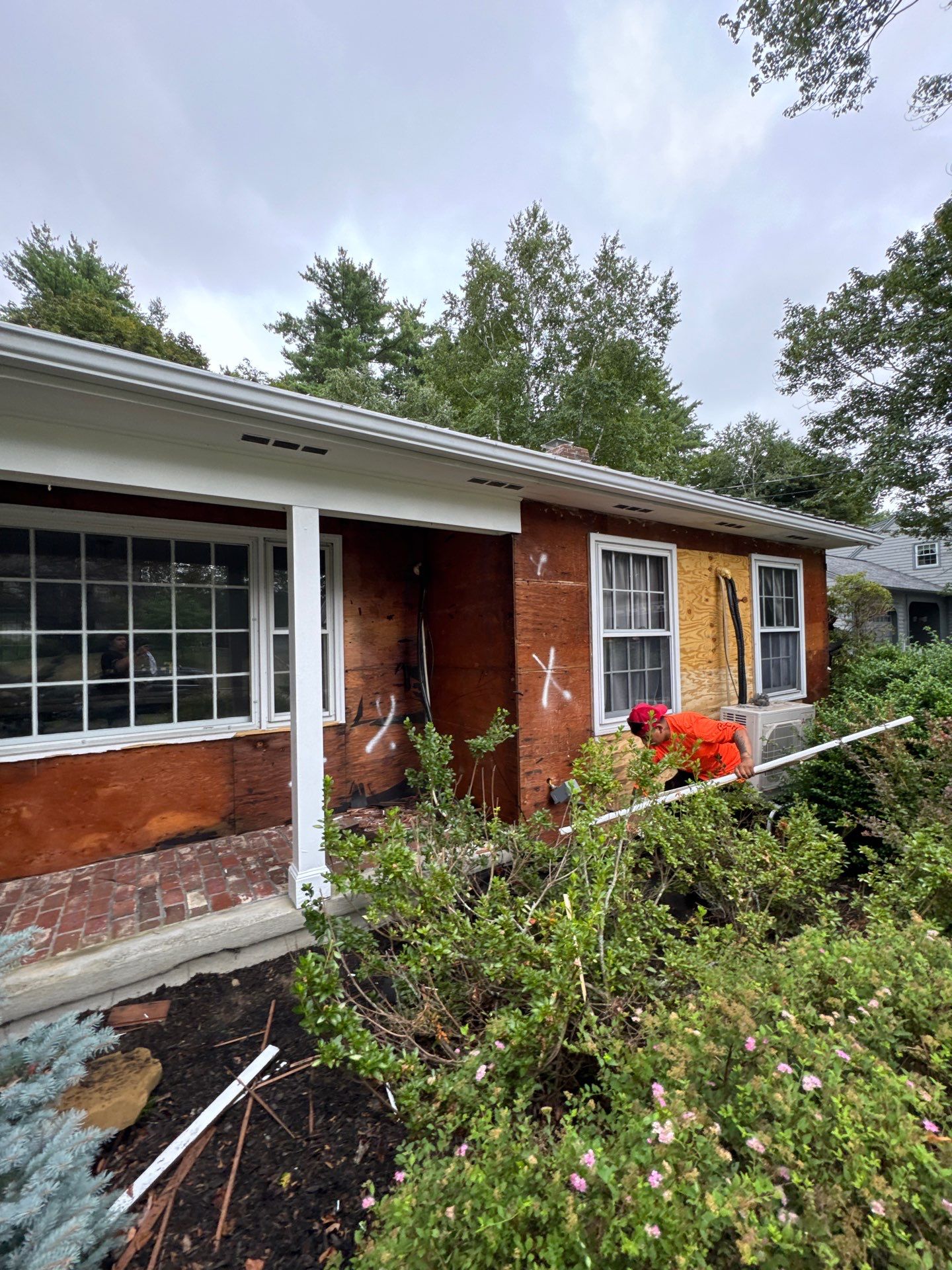 Vinyl Siding Replacement & Extensive Rot Repair in North Hampton, NH by Compass exteriors