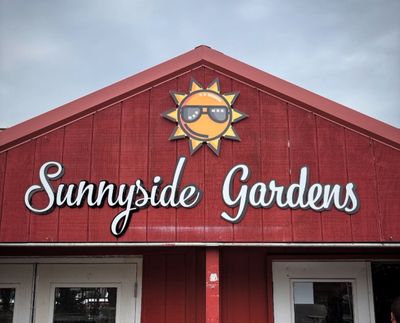 Sunnyside Gardens Dimensional Sign Installation in Saratoga Springs