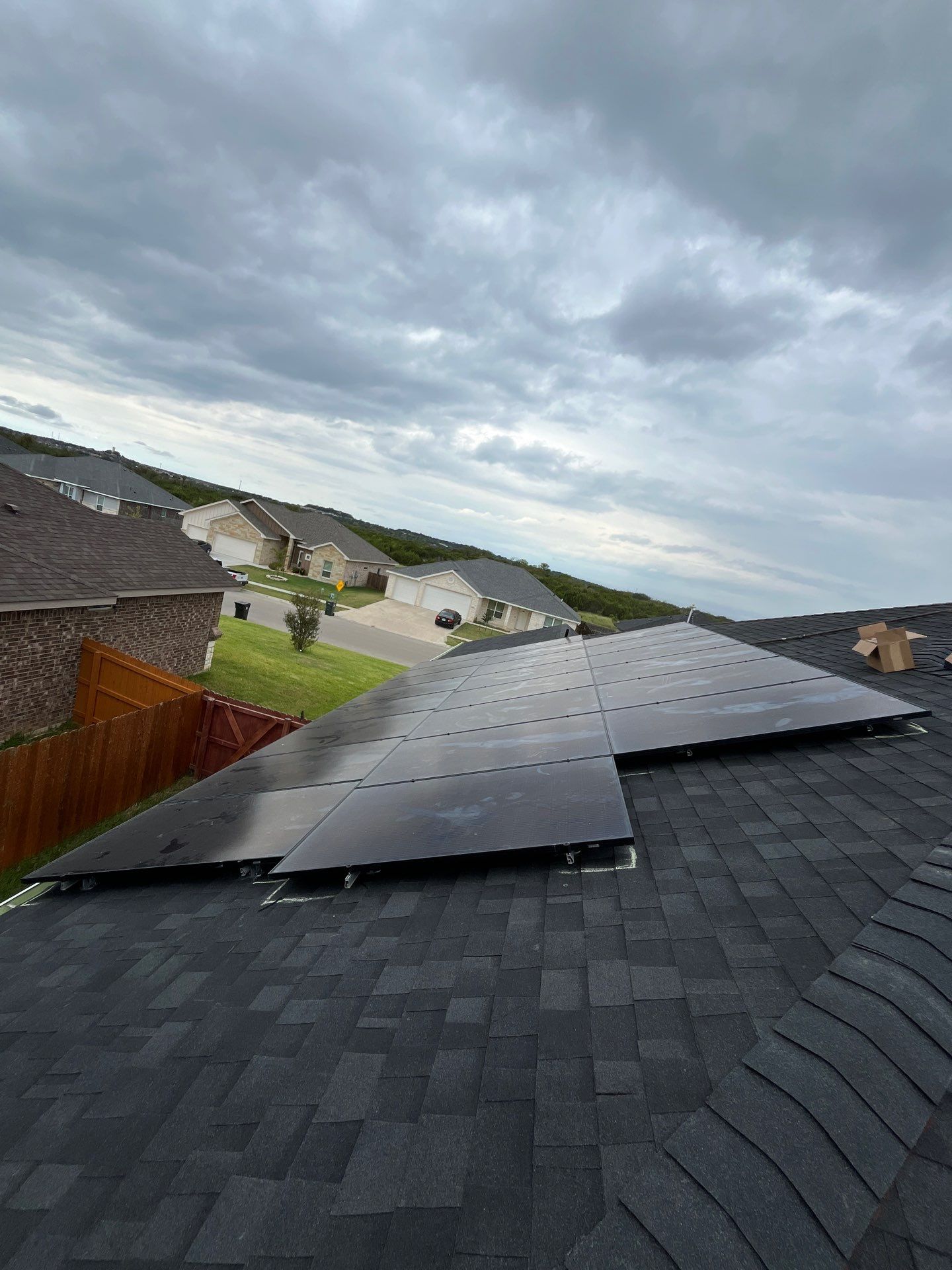 22 panel D&R in Temple  using Solar Panels by Sunaura Solar