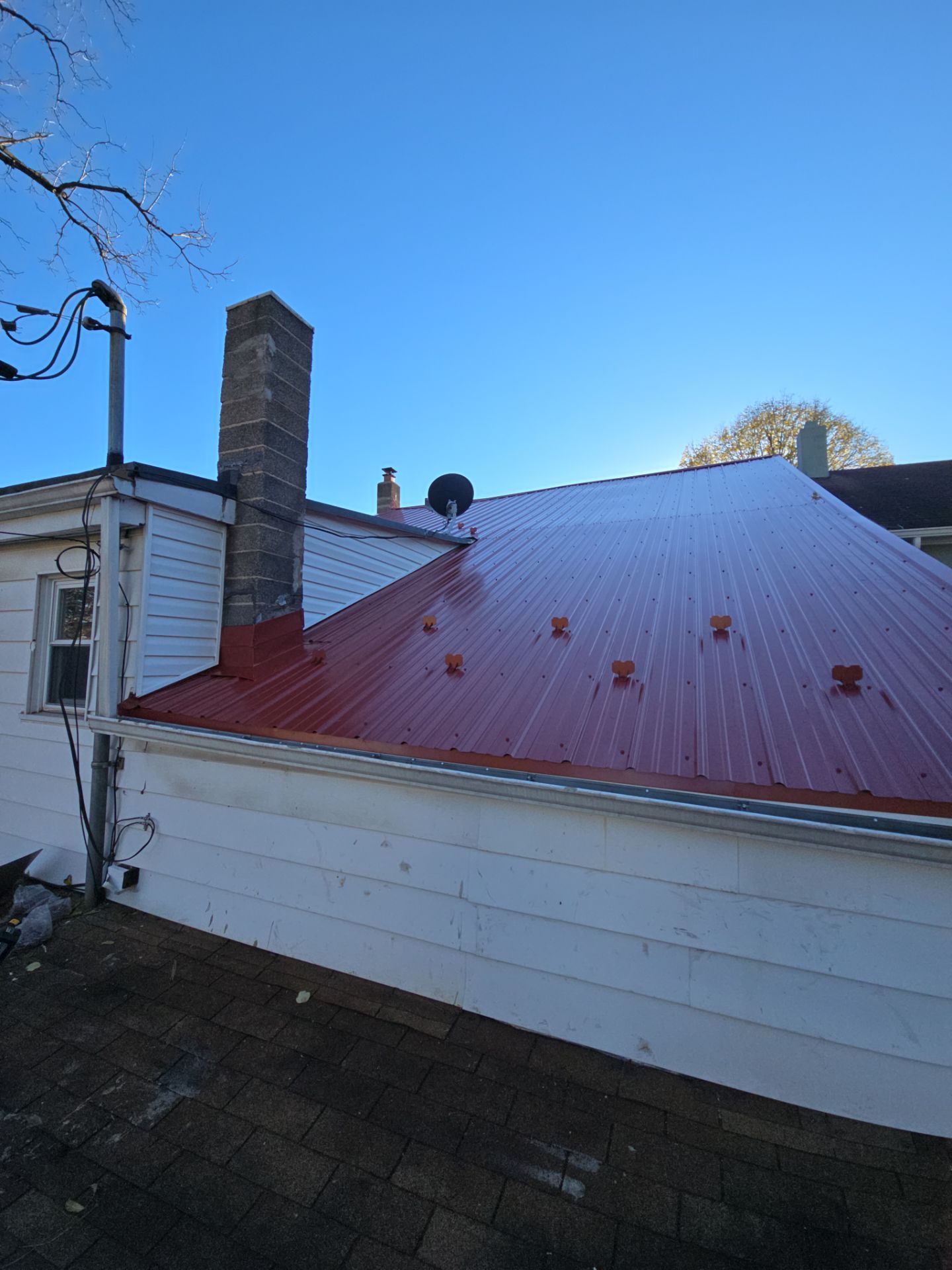 Neal Kimble Full Metal roof Installation by Good Hands Roofing
