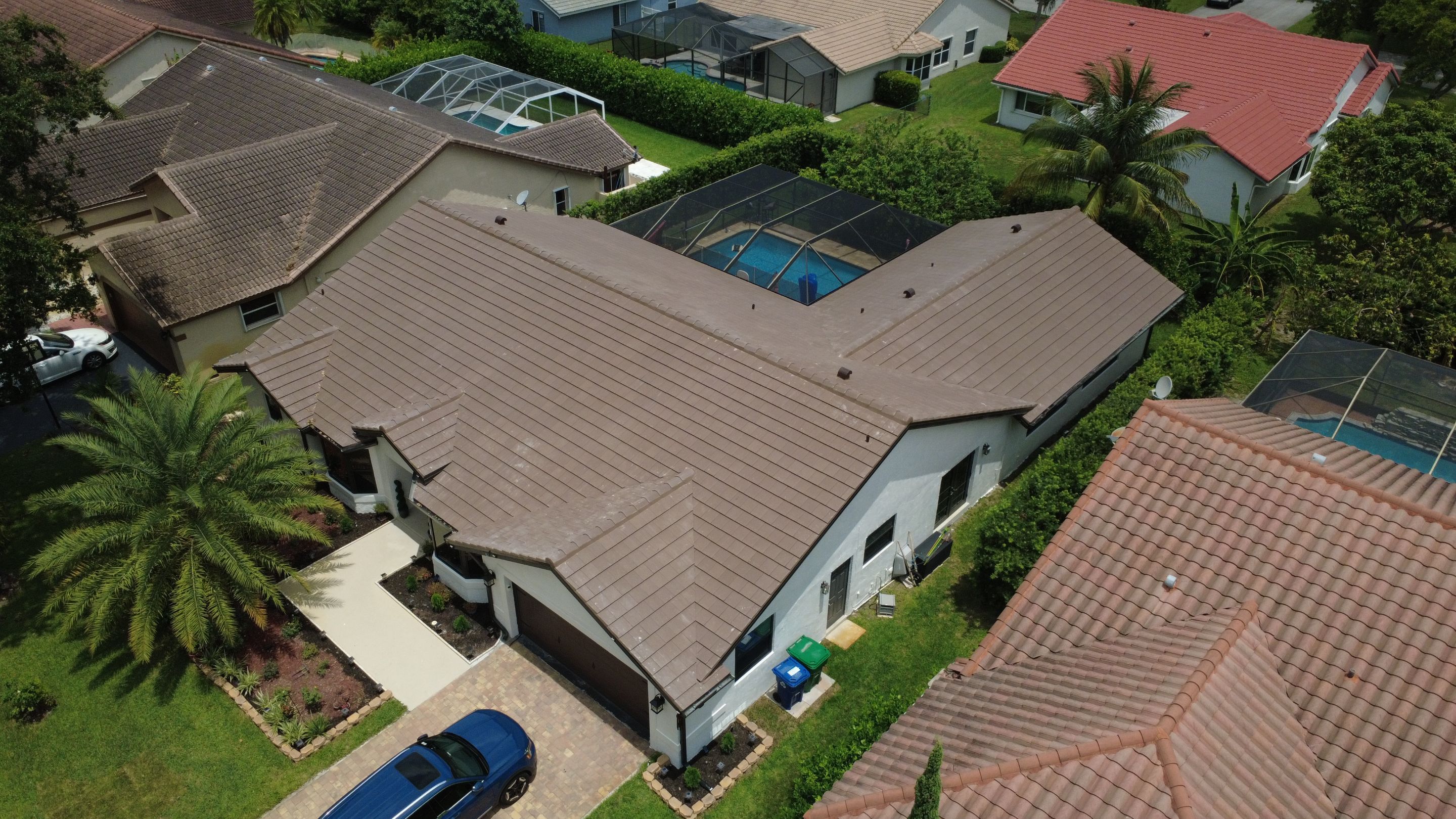 Residential Roofing Installation using WestLake Roofing Tile by BLUES BROTHERS ROOFING