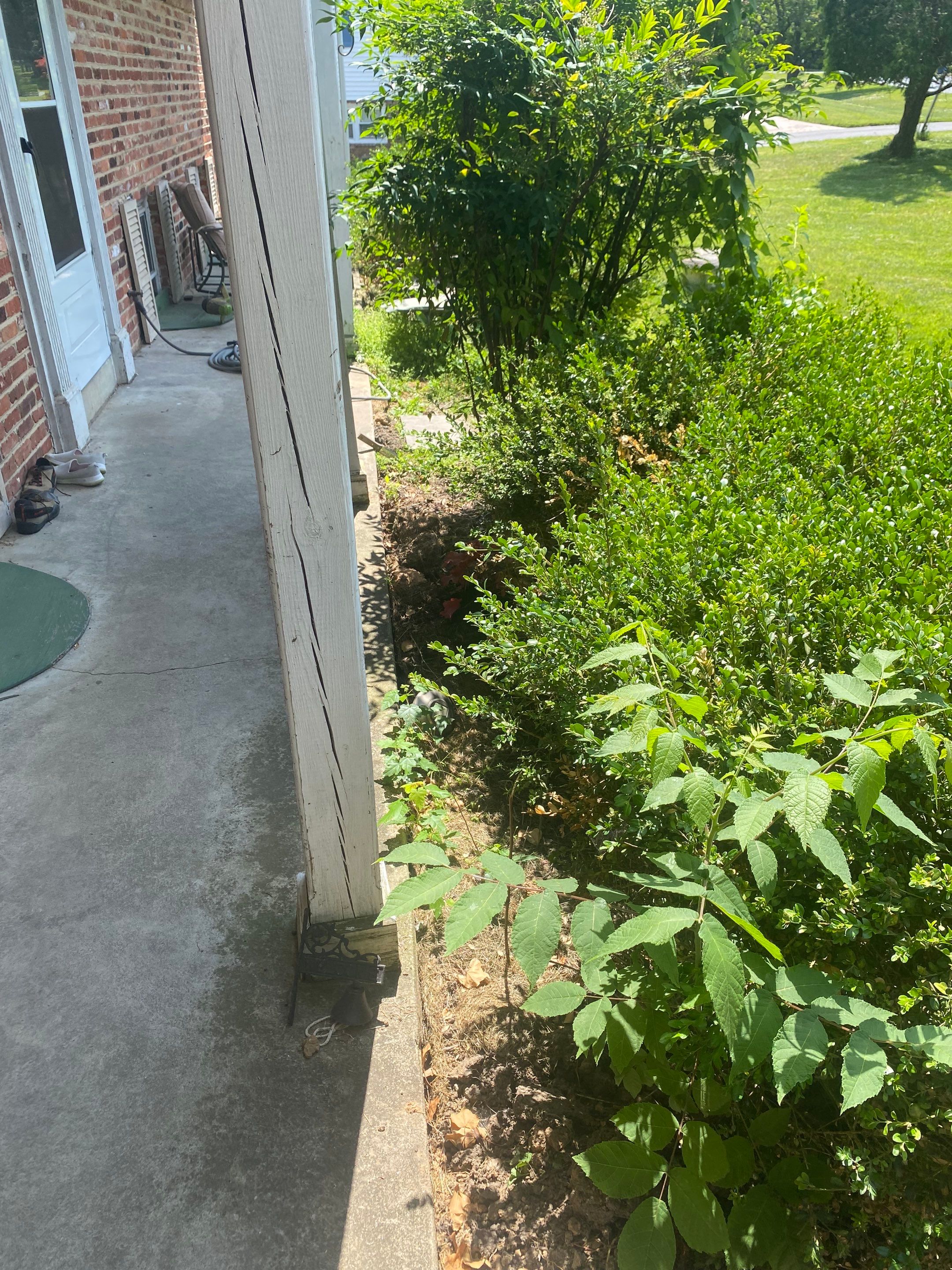 Landscape cleanup by The Smet Companies, LLC