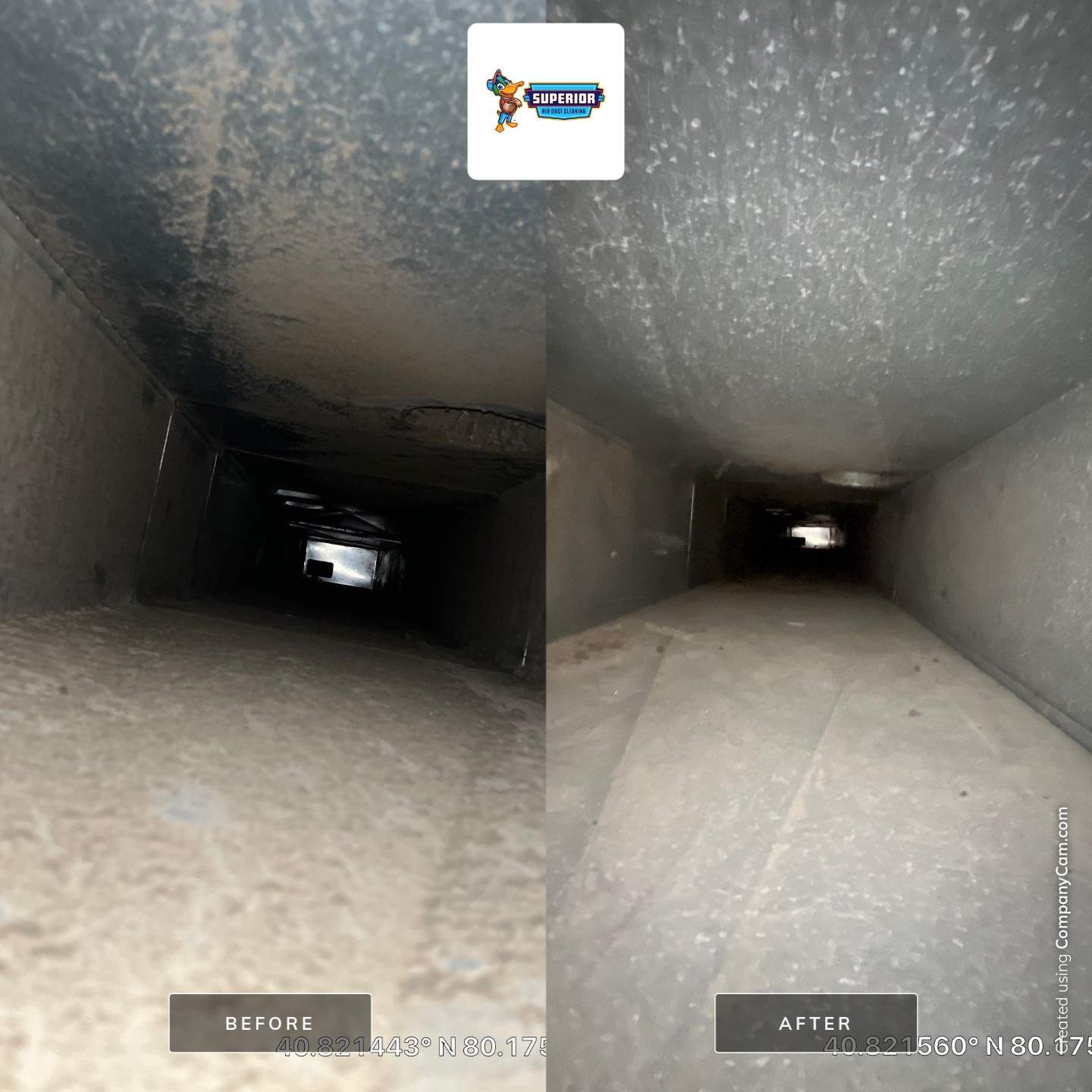 Air Duct Cleaning With a Vacuum Truck in Fombell, PA by Superior Air Duct Cleaning
