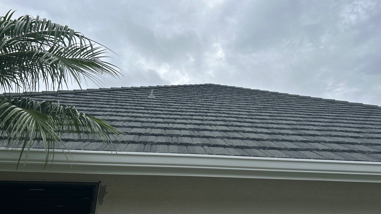 SW Cape Coral Stone Coated Steel Roof Installation by Four Peaks Roofing