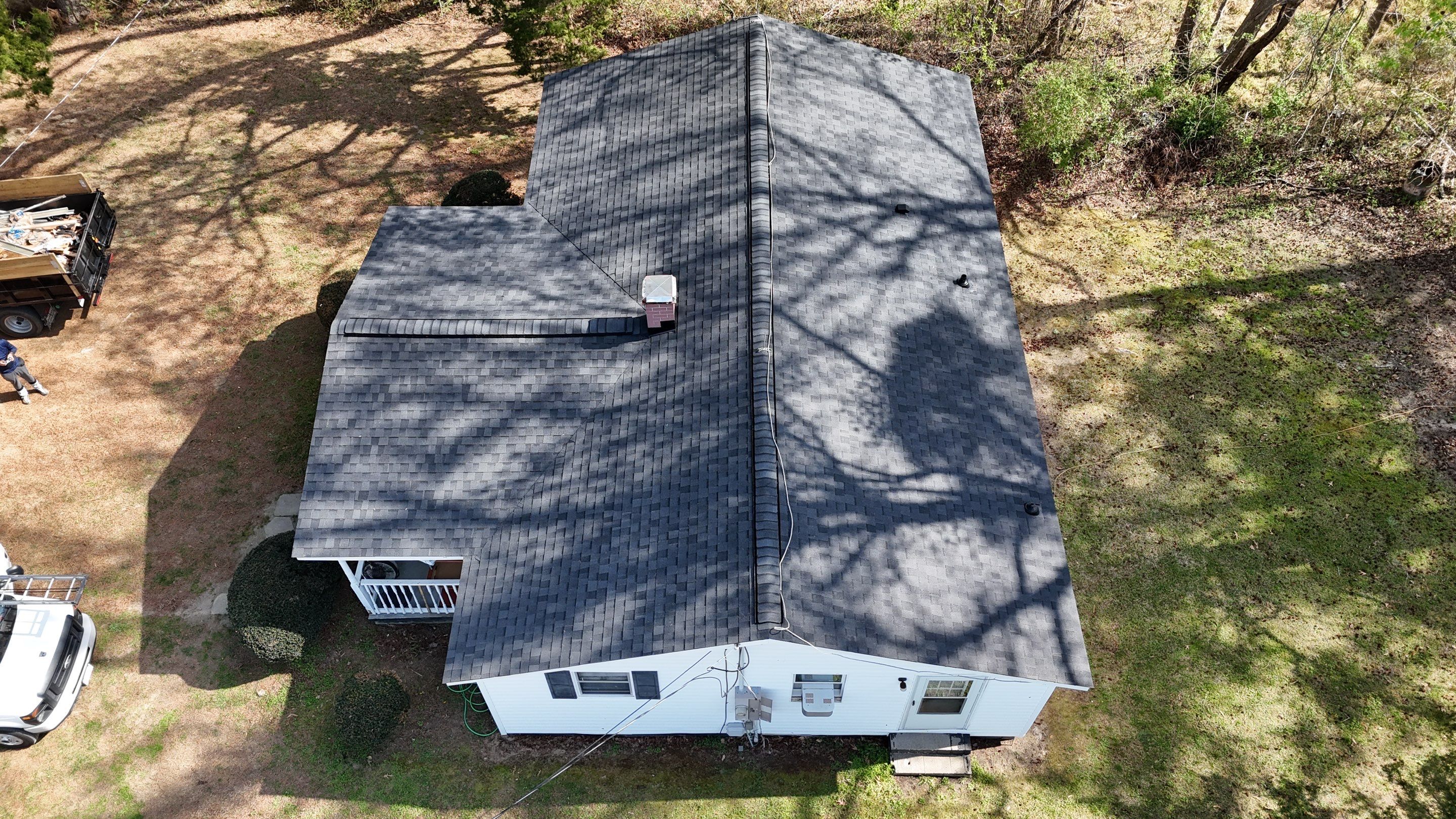 Roof and rotted wood replacement and interior repair by hail damage by Just Brilliant Restoration JBR
