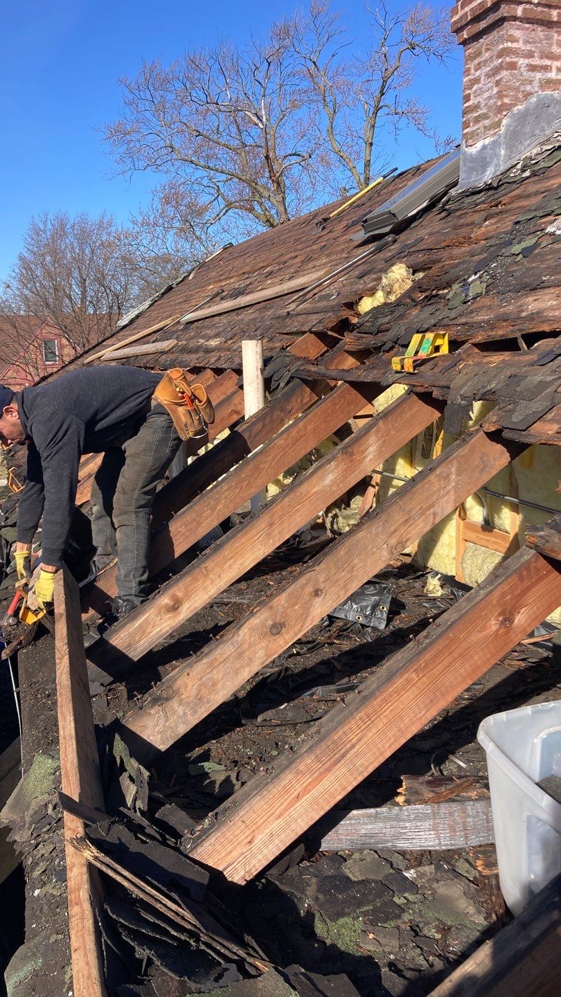 Comprehensive Roof Tear-Off and Exterior Door Installation in Berwyn by Mr Roof & Remodeling Co