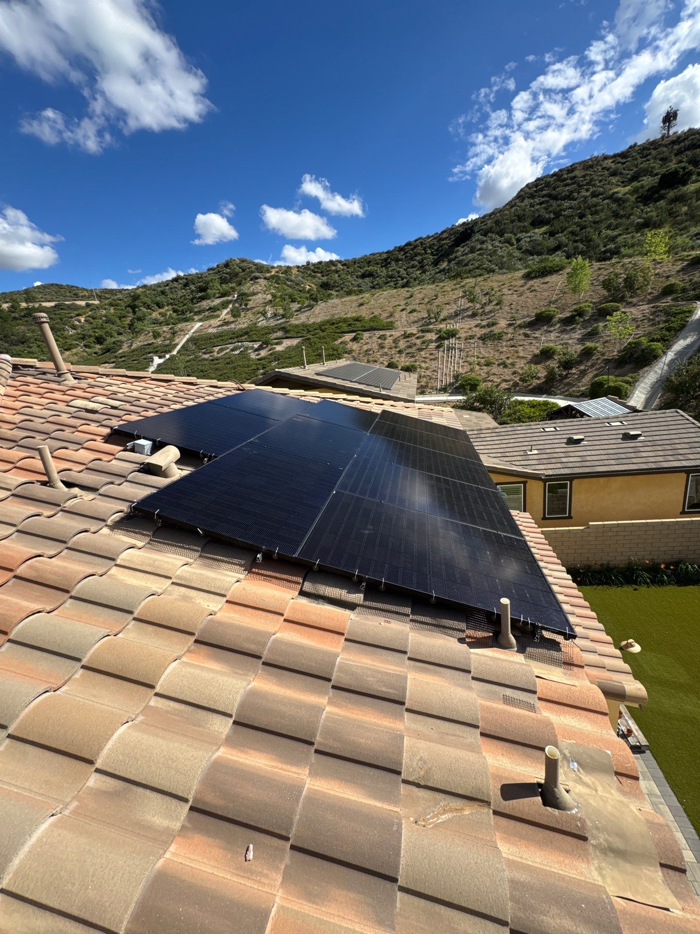 Mission Solar Panel Installation with Tesla Powerwall Backup in Santa Clarita by AWS Solar