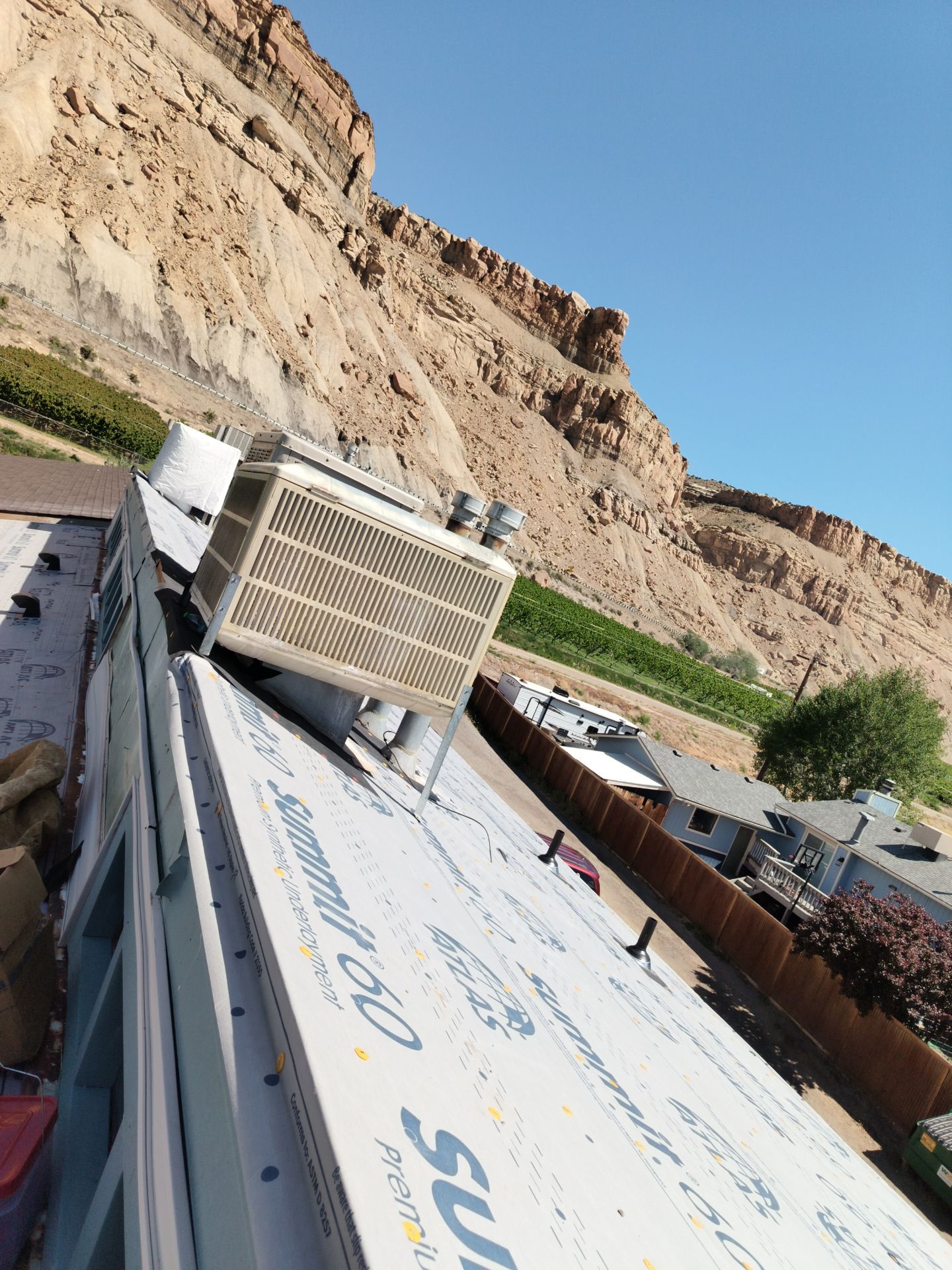 Project in Palisade by Bros Roofing