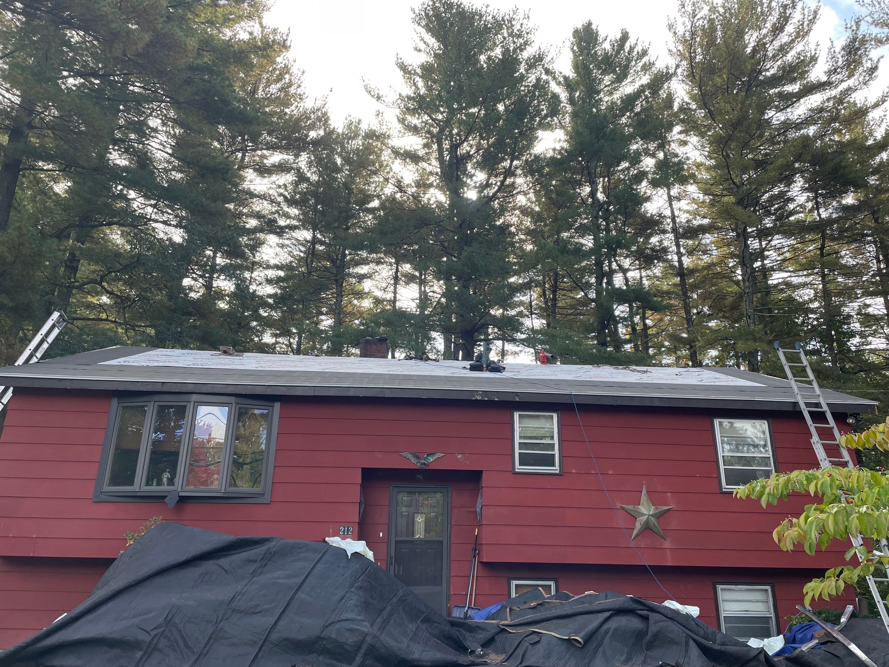 Residential Roofing Installation using GAF Timberline HDZ by Sensible Home Solutions