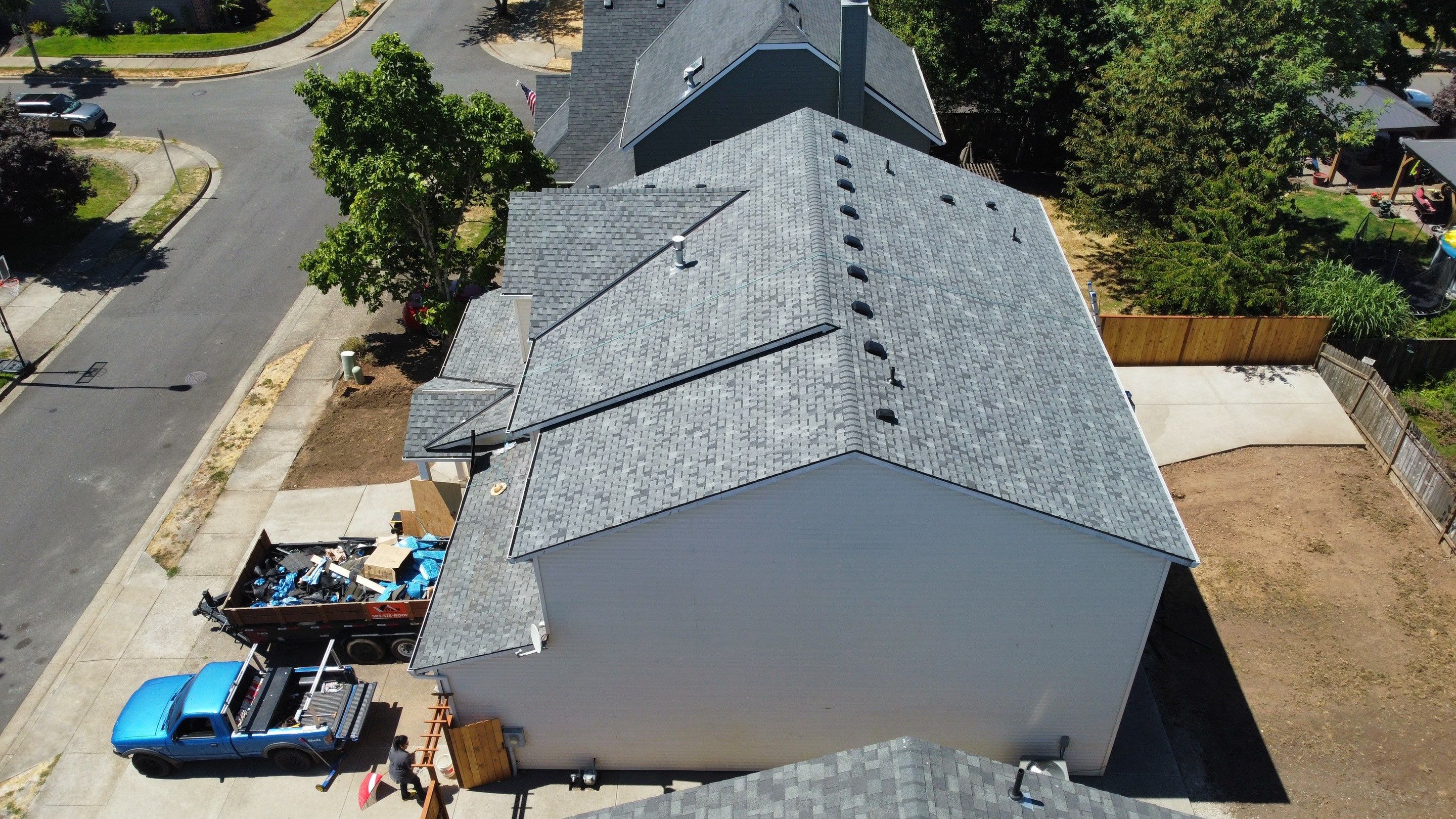 Residential Roofing Installation using Asphalt Shingles by Vitan Construction LLC 