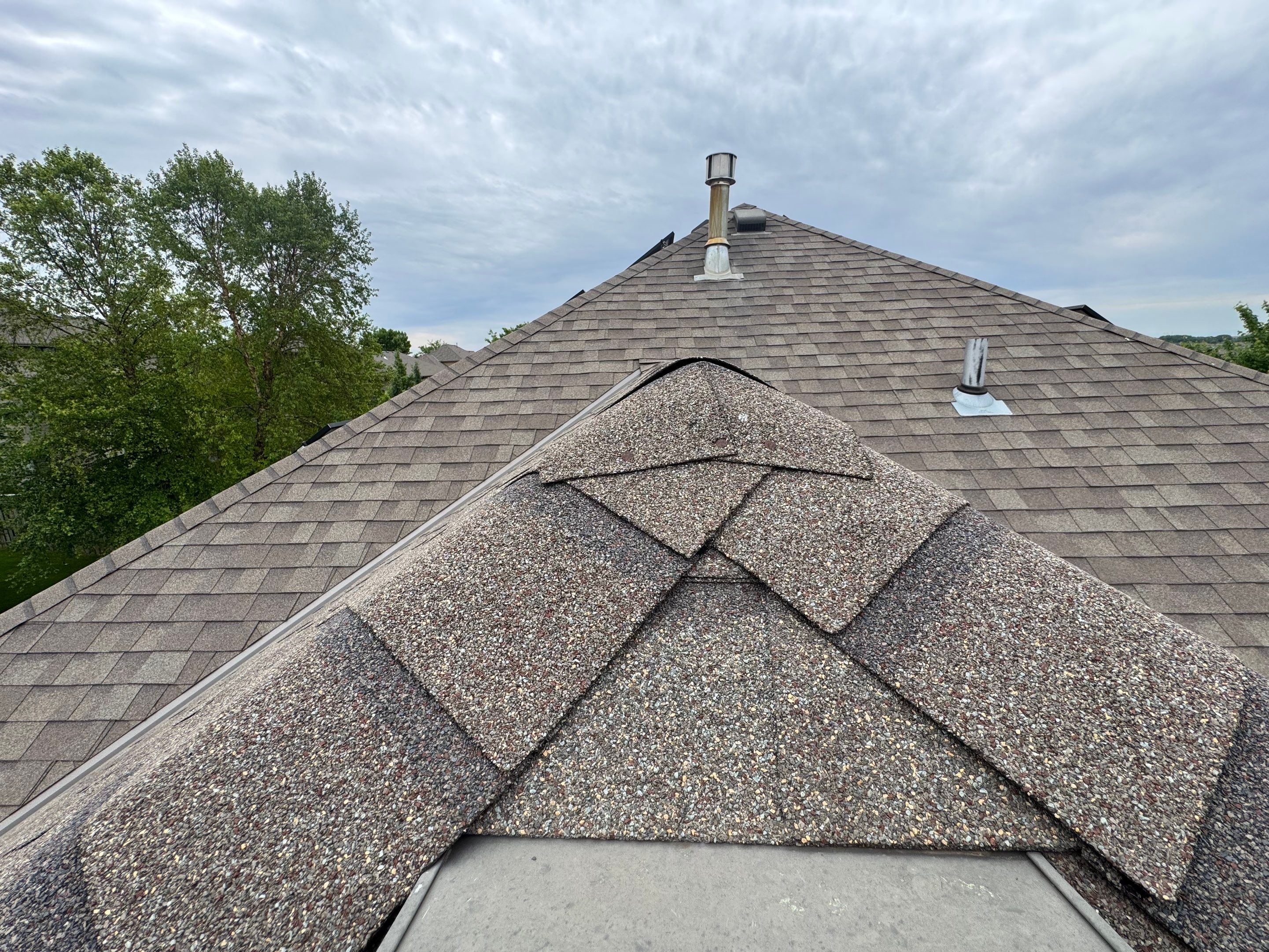 Storm Damage Restoration and Asphalt Shingle Inspection in Omaha by Crows Roofing LLC