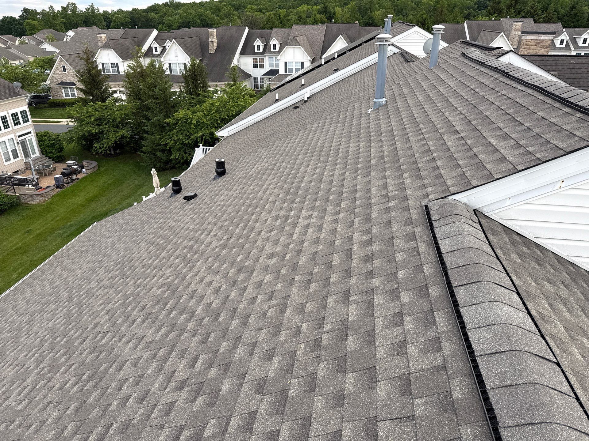 Residential Roofing Installation using GAF Timberline HDZ by Matter Roofing & Construction